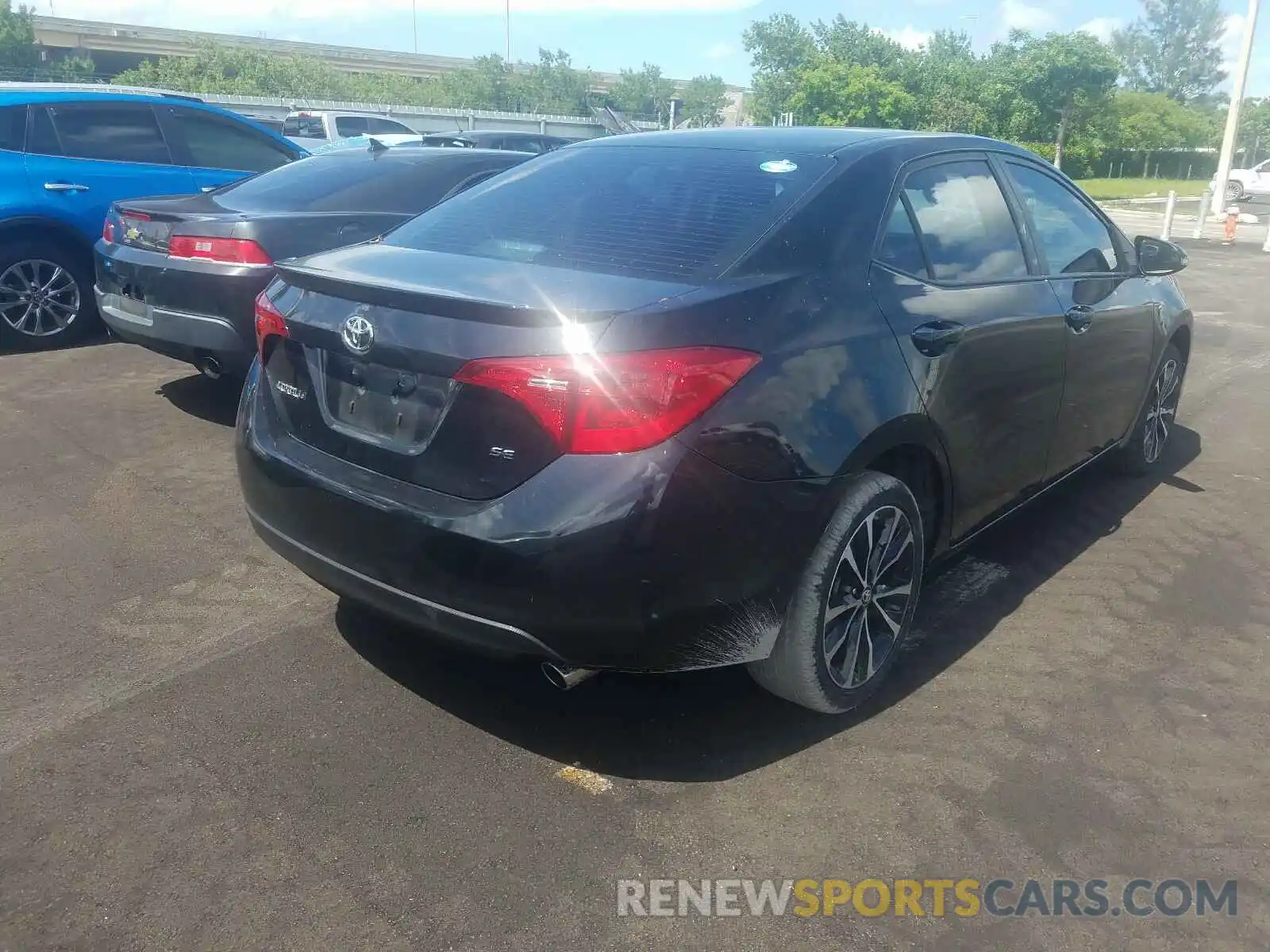 4 Photograph of a damaged car 5YFBURHE4KP903228 TOYOTA COROLLA 2019