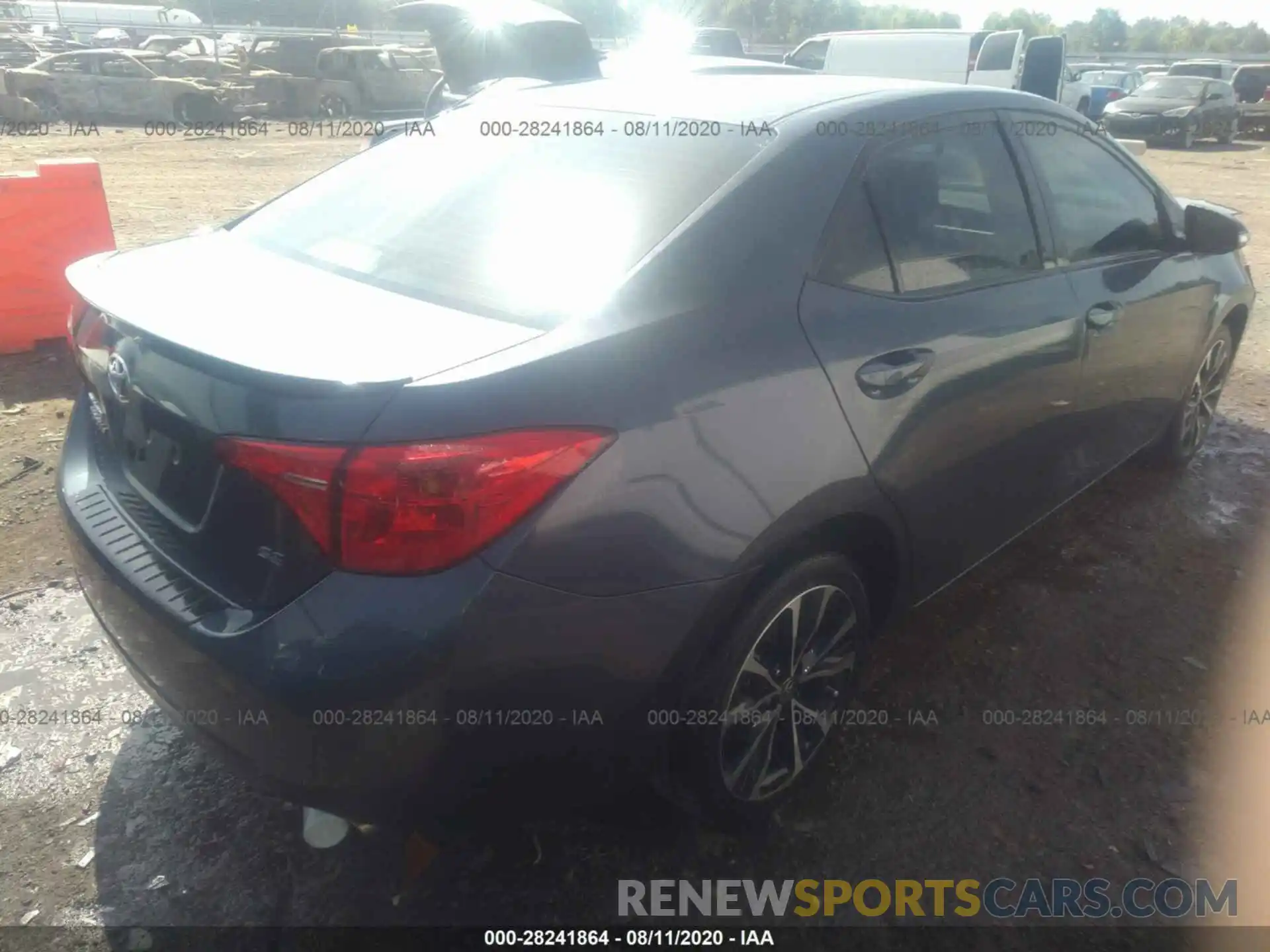 4 Photograph of a damaged car 5YFBURHE4KP904041 TOYOTA COROLLA 2019