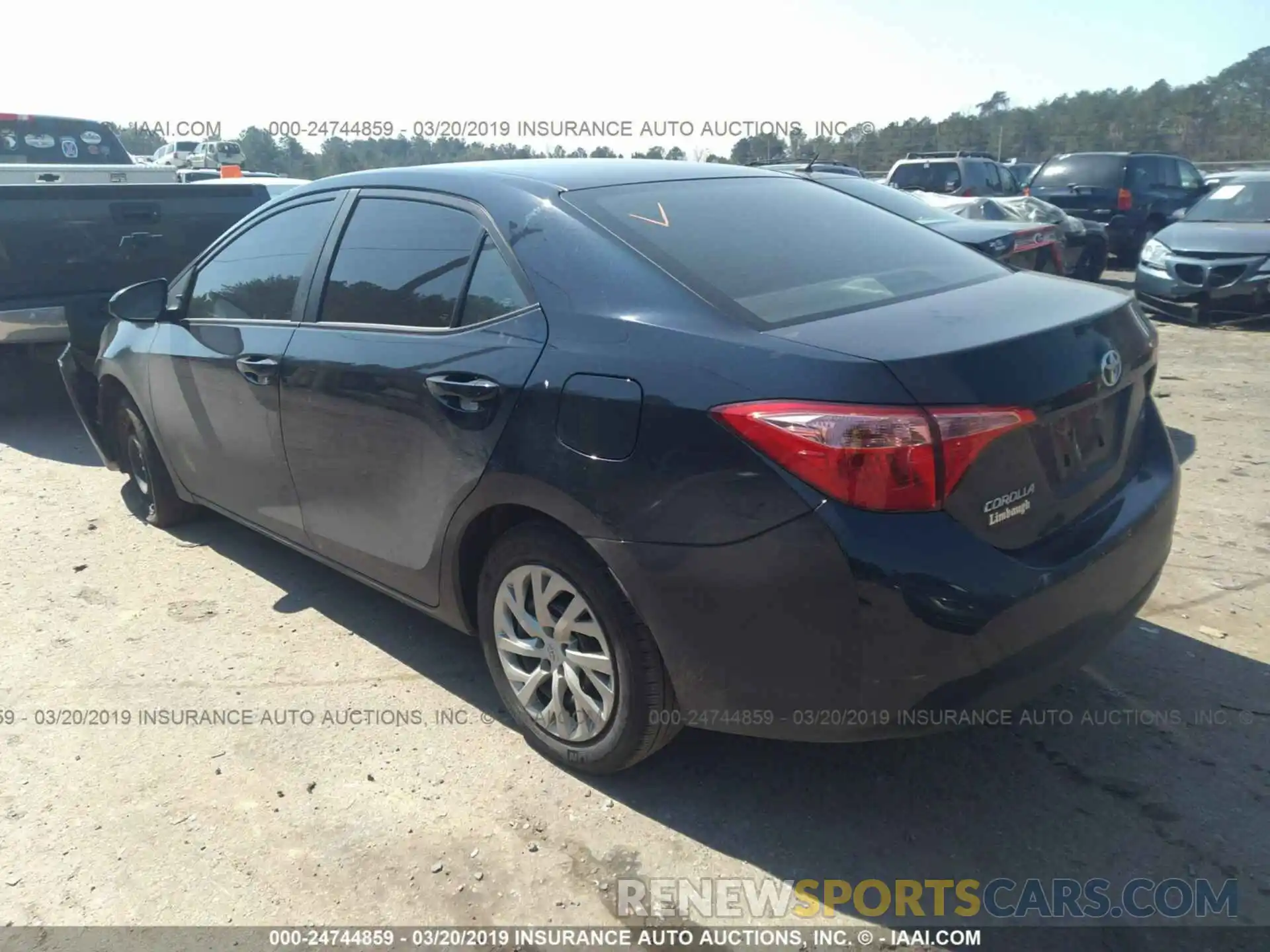 3 Photograph of a damaged car 5YFBURHE4KP905335 TOYOTA COROLLA 2019