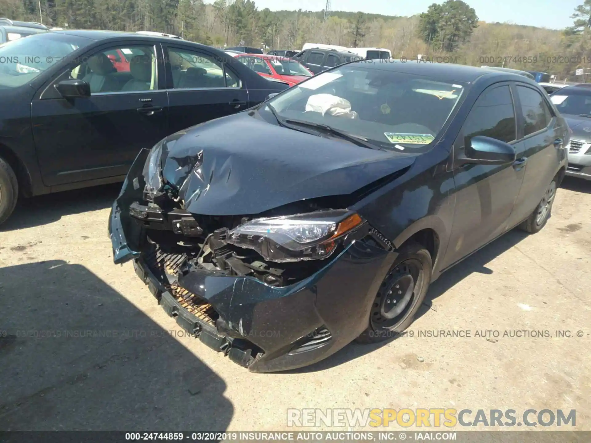 6 Photograph of a damaged car 5YFBURHE4KP905335 TOYOTA COROLLA 2019