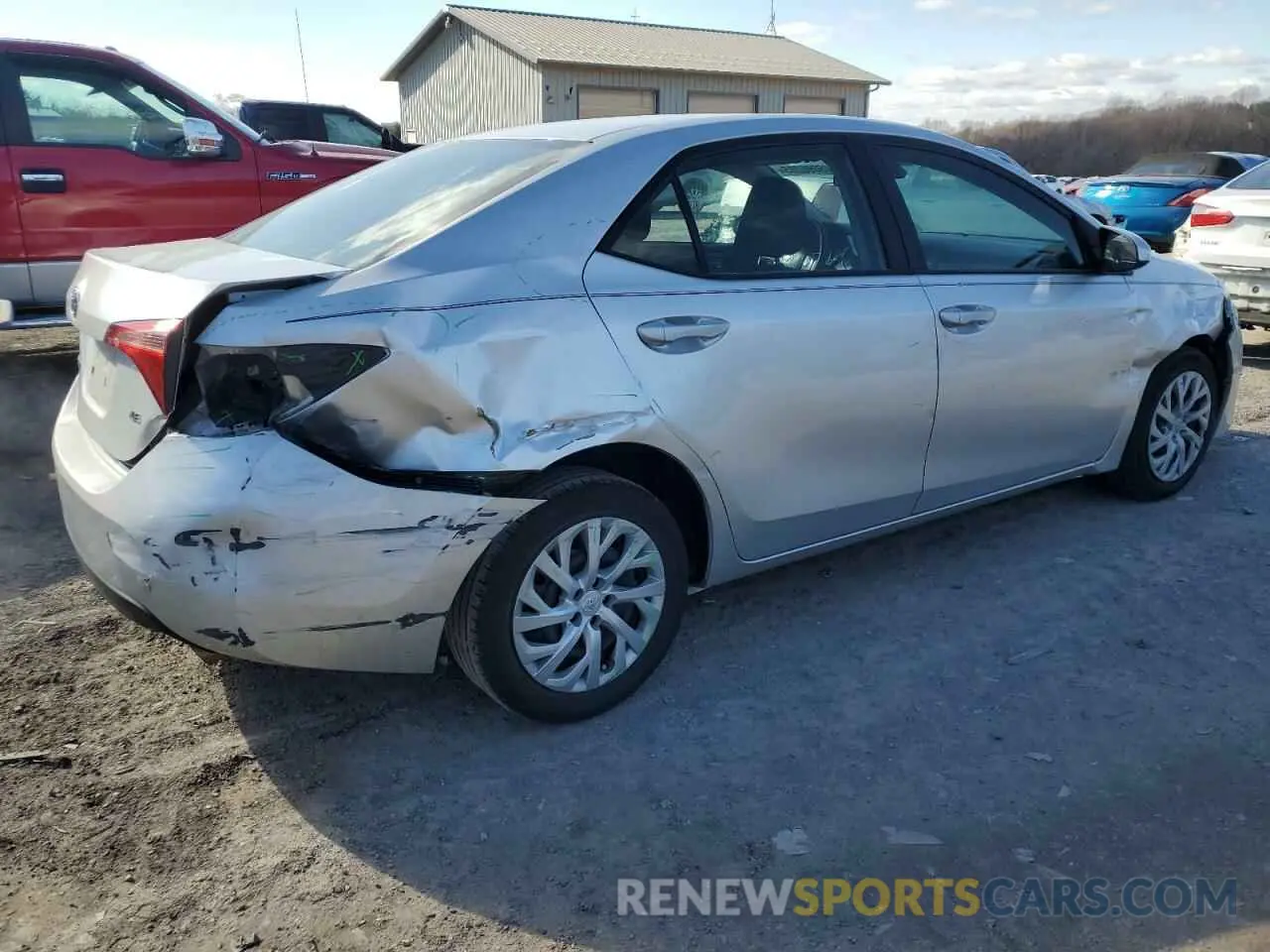 3 Photograph of a damaged car 5YFBURHE4KP905674 TOYOTA COROLLA 2019