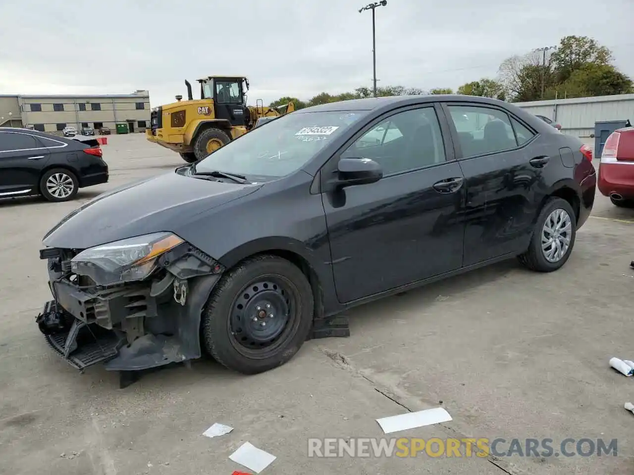 1 Photograph of a damaged car 5YFBURHE4KP906632 TOYOTA COROLLA 2019