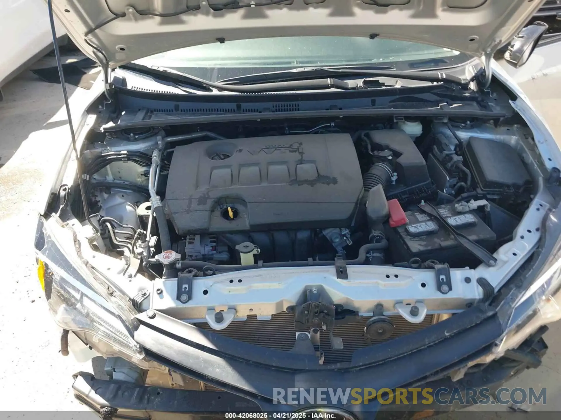 10 Photograph of a damaged car 5YFBURHE4KP907117 TOYOTA COROLLA 2019