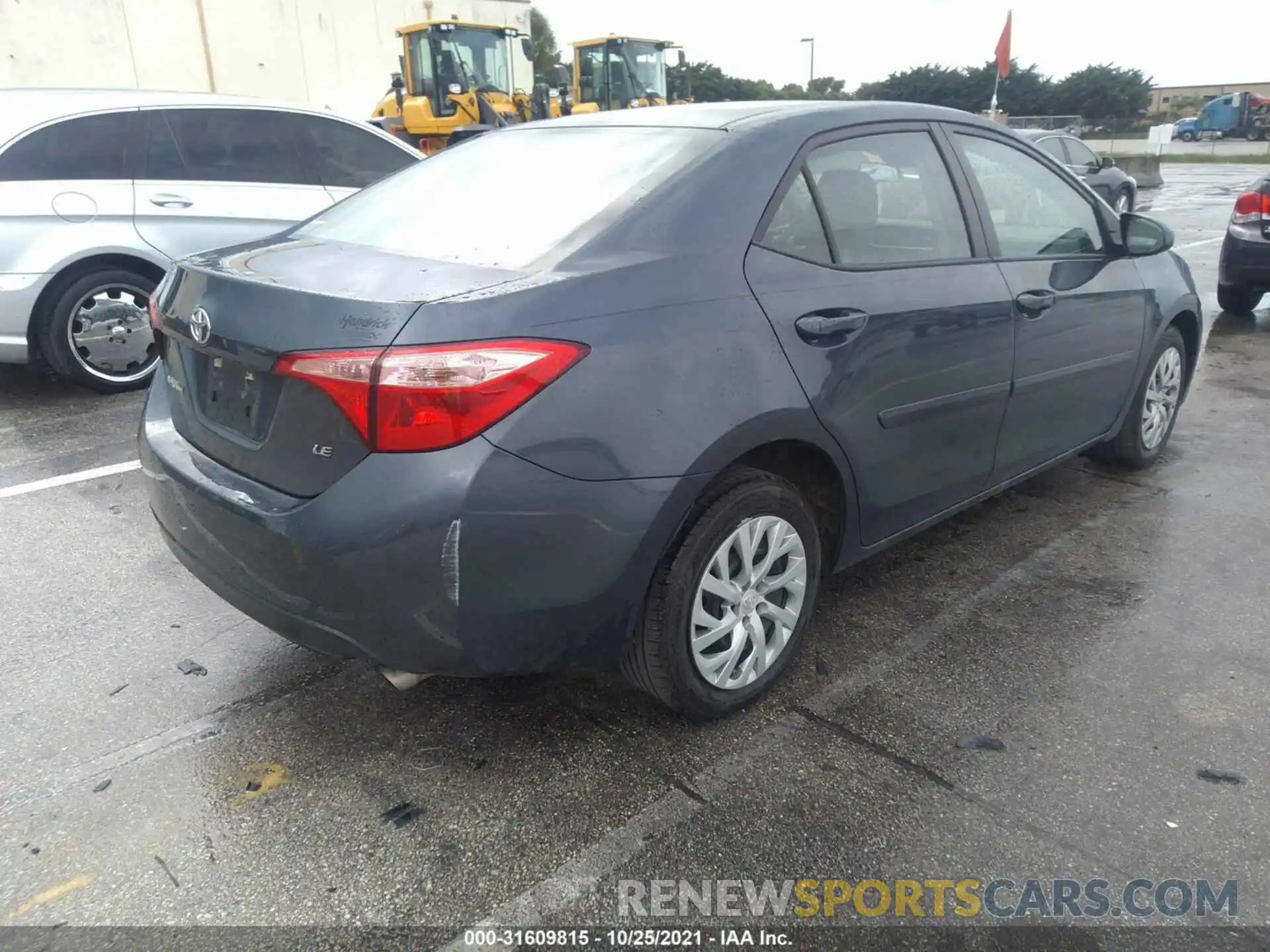 4 Photograph of a damaged car 5YFBURHE4KP907781 TOYOTA COROLLA 2019