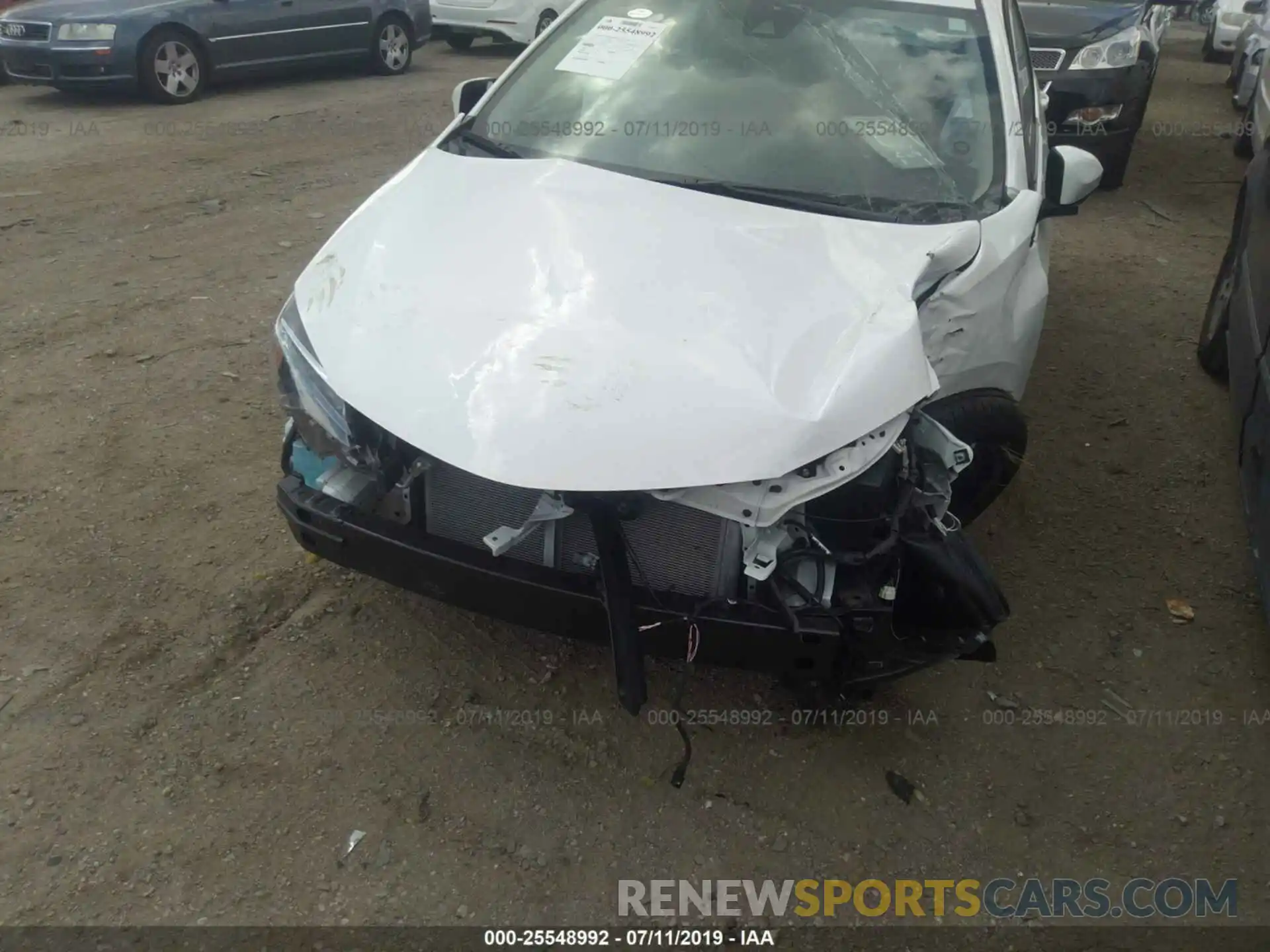 6 Photograph of a damaged car 5YFBURHE4KP907795 TOYOTA COROLLA 2019