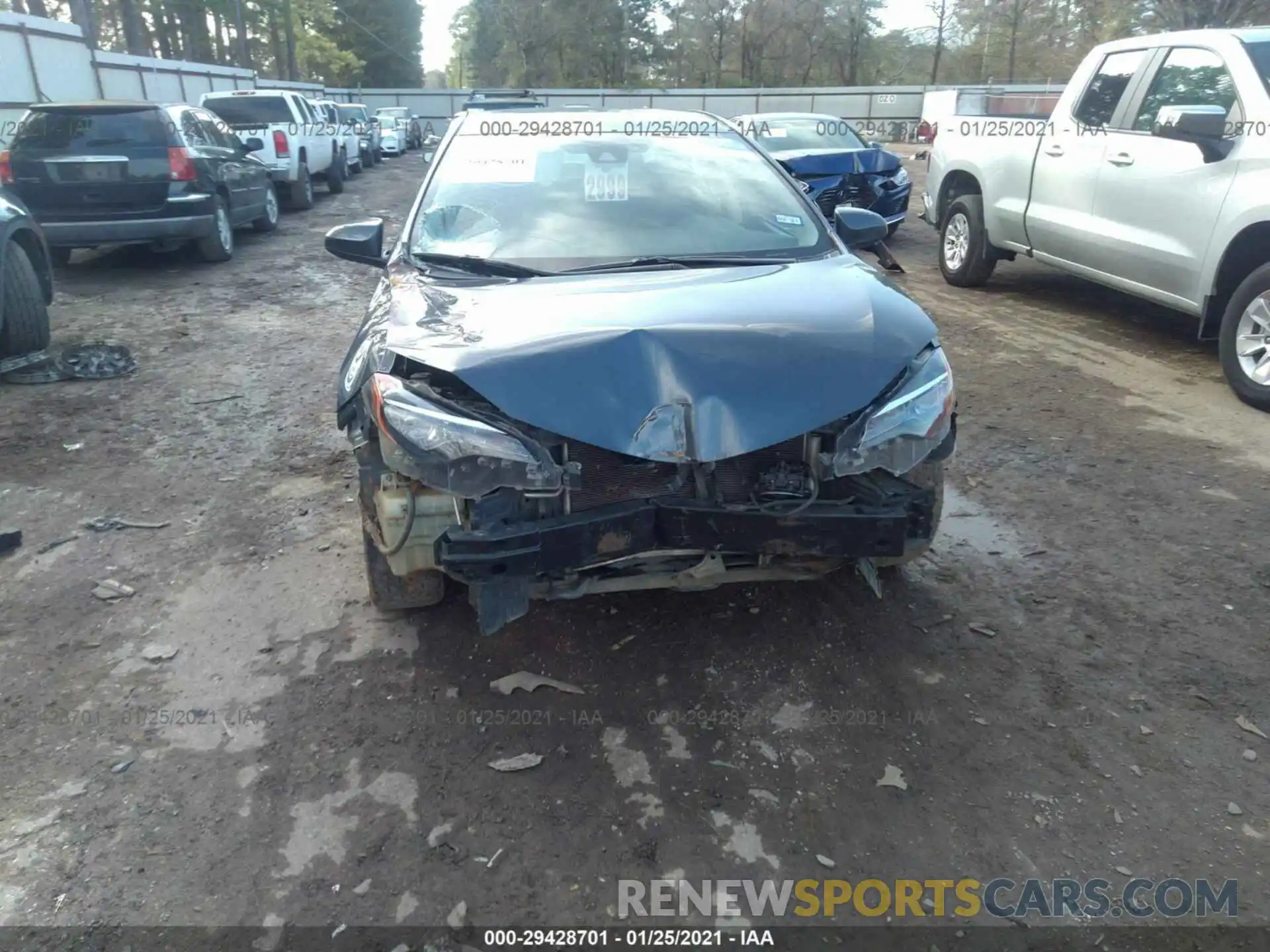 6 Photograph of a damaged car 5YFBURHE4KP909059 TOYOTA COROLLA 2019