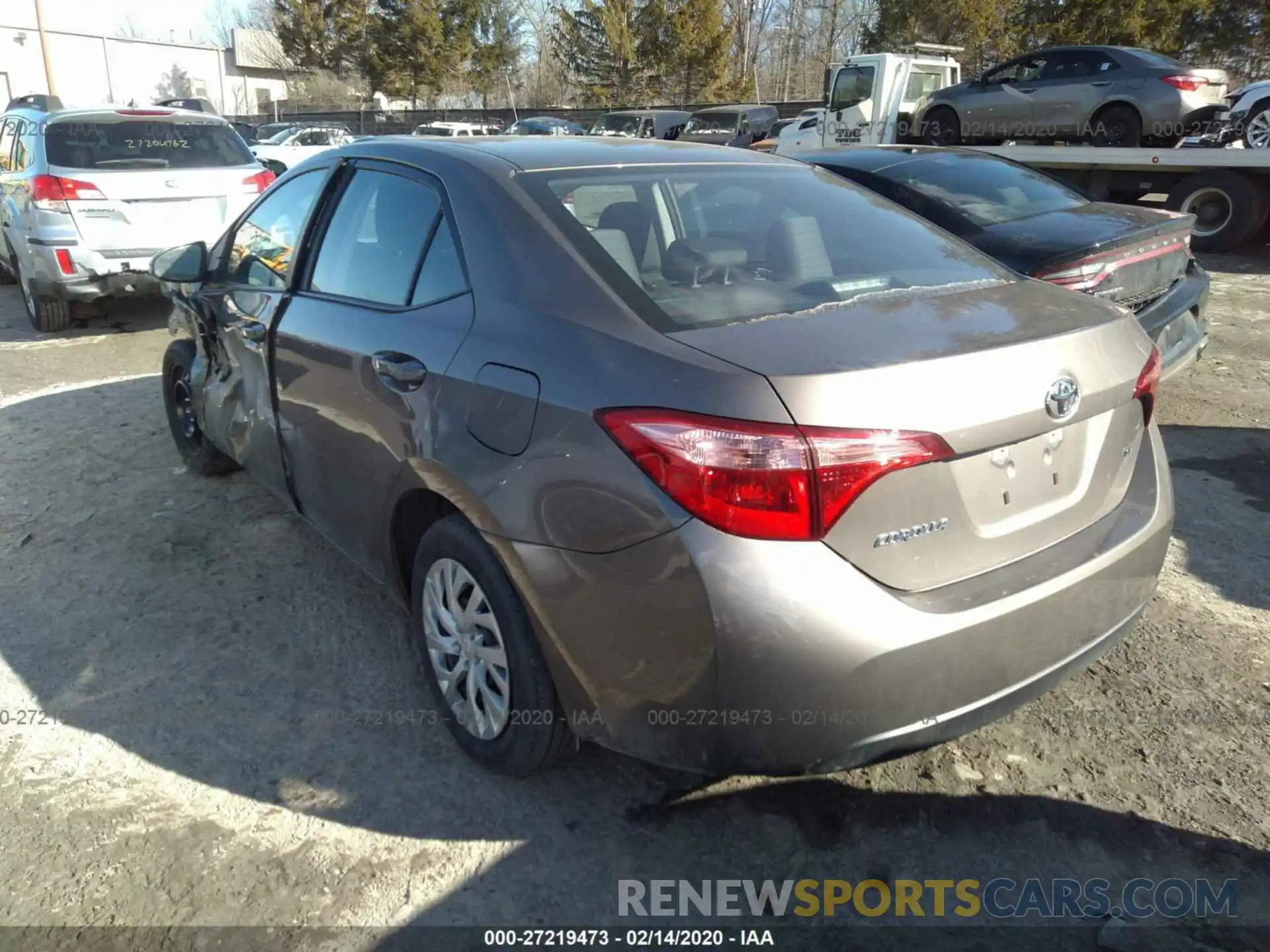 3 Photograph of a damaged car 5YFBURHE4KP909501 TOYOTA COROLLA 2019