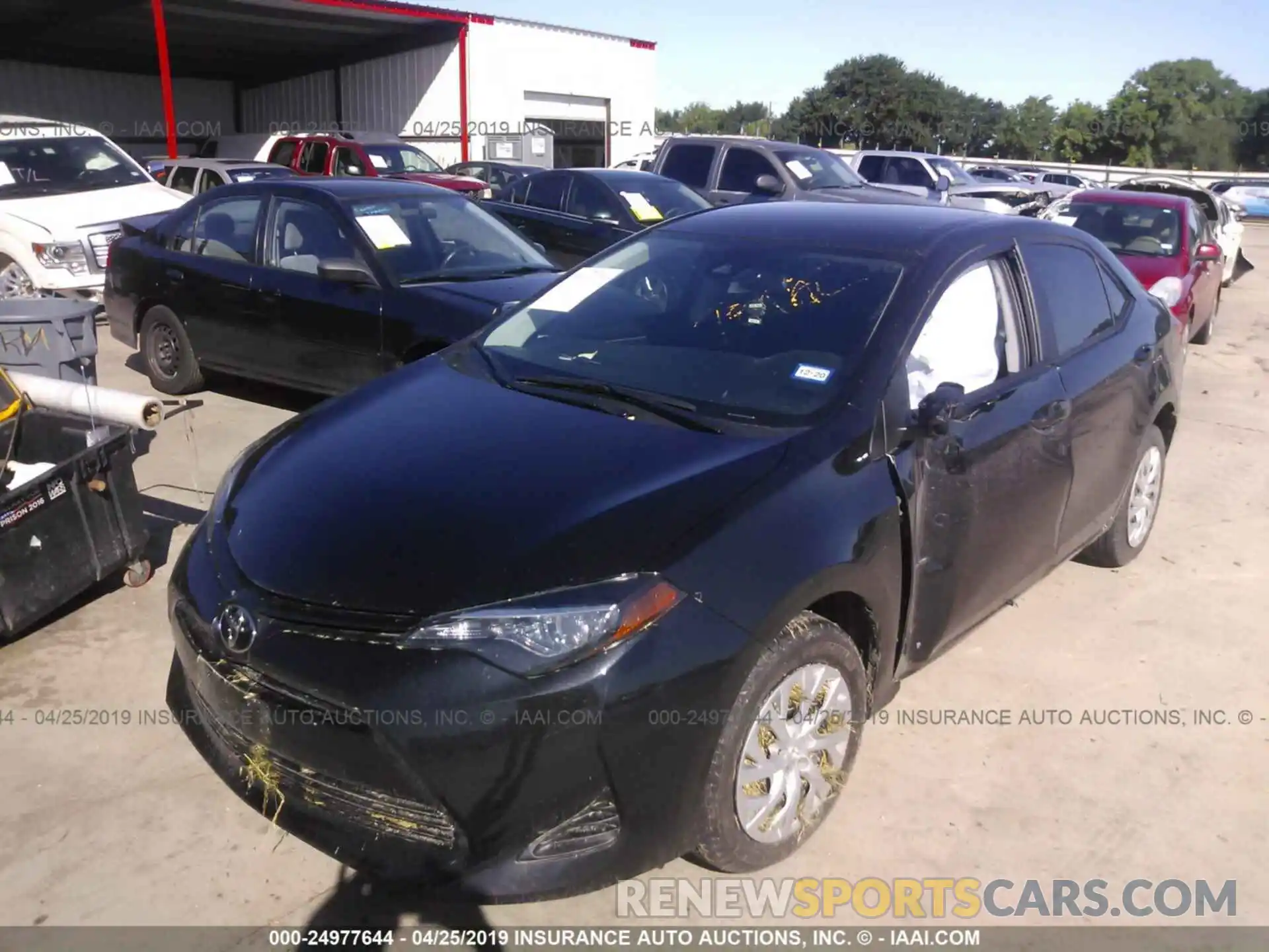 2 Photograph of a damaged car 5YFBURHE4KP909756 TOYOTA COROLLA 2019