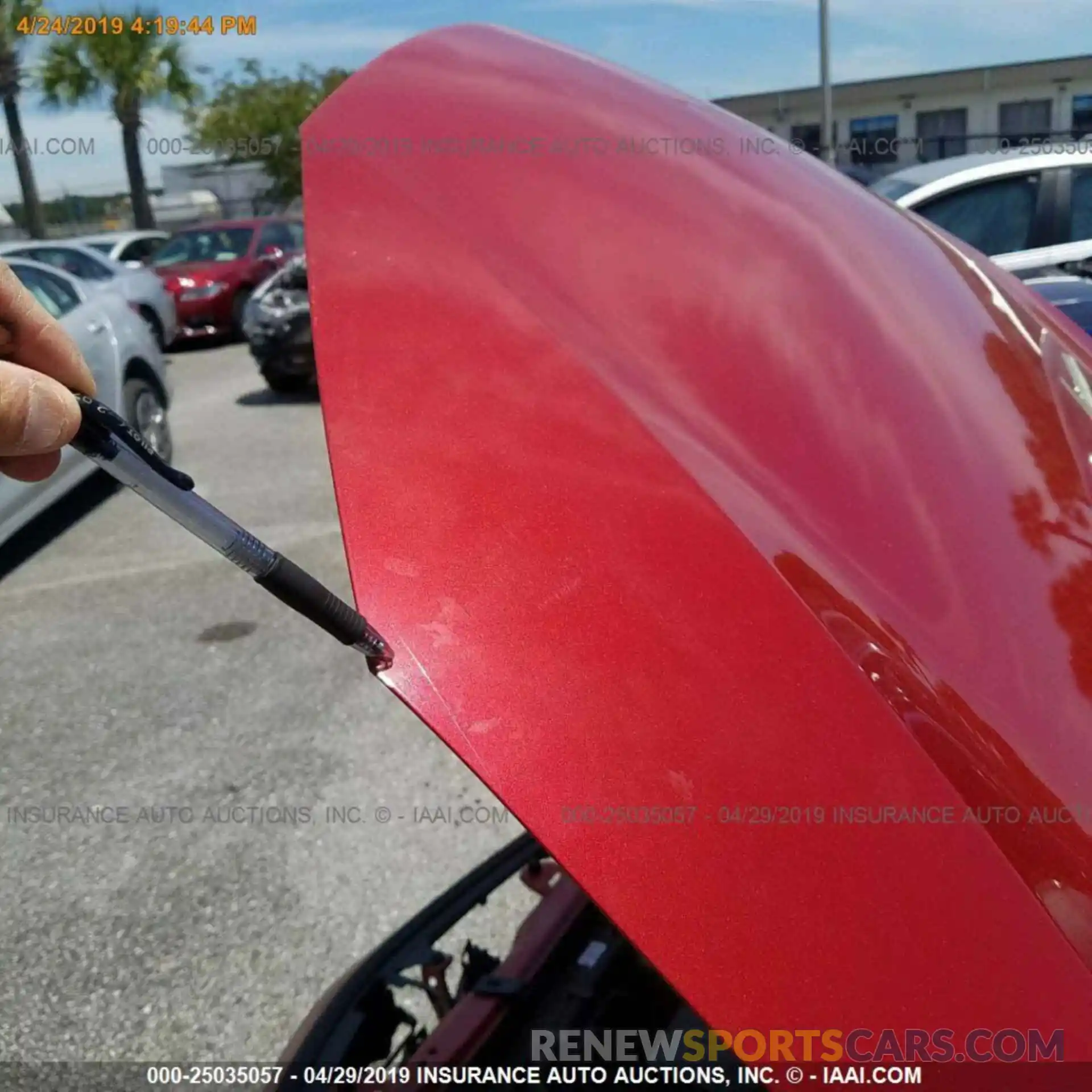 15 Photograph of a damaged car 5YFBURHE4KP910079 TOYOTA COROLLA 2019