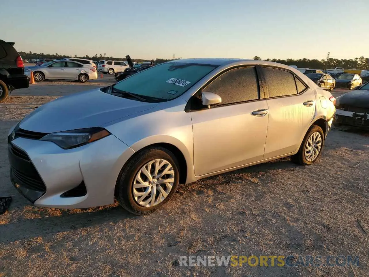 1 Photograph of a damaged car 5YFBURHE4KP912625 TOYOTA COROLLA 2019