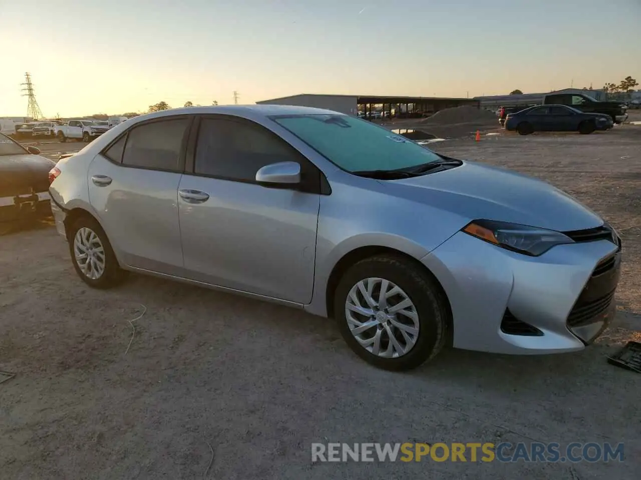 4 Photograph of a damaged car 5YFBURHE4KP912625 TOYOTA COROLLA 2019