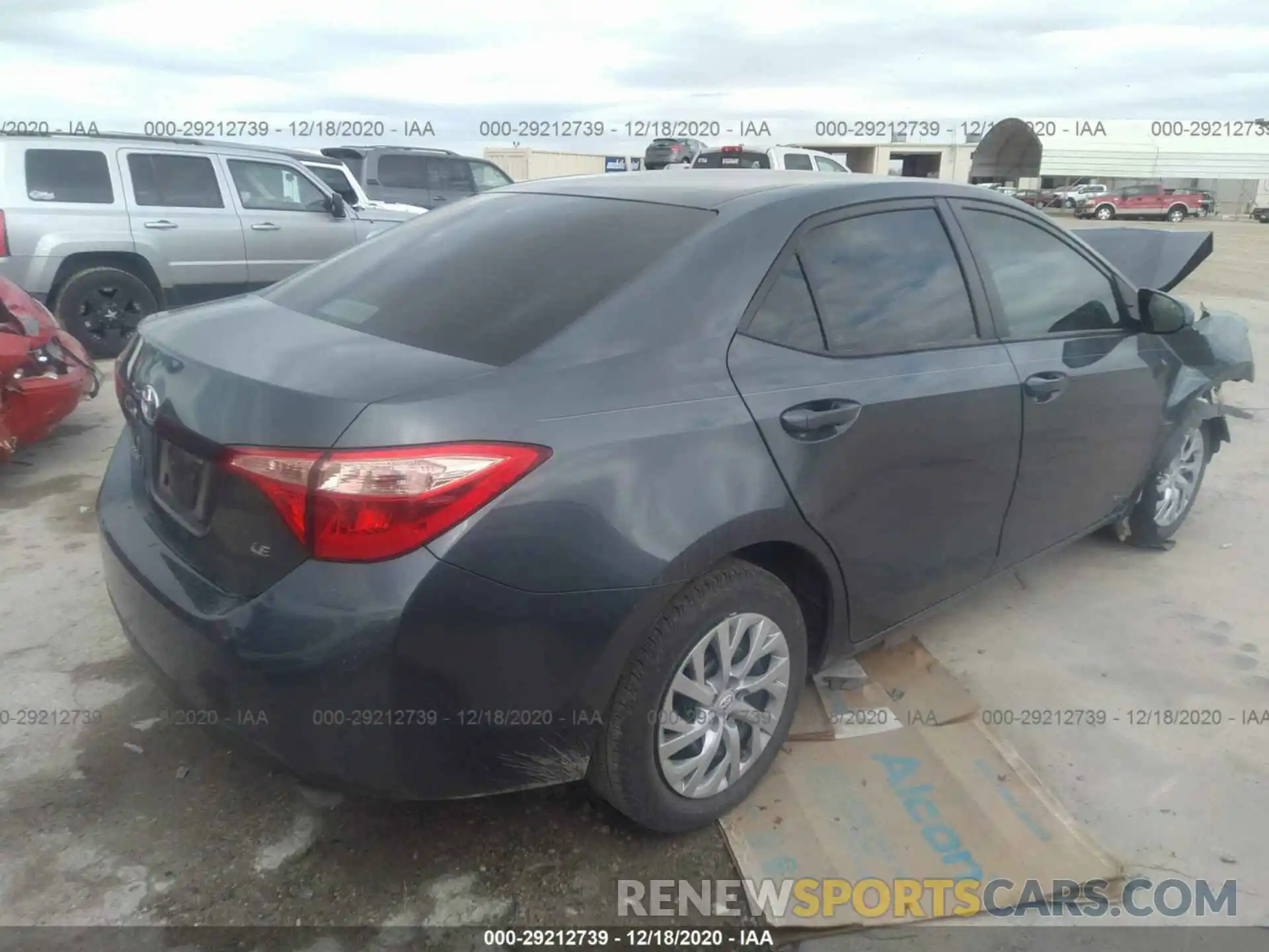 4 Photograph of a damaged car 5YFBURHE4KP916738 TOYOTA COROLLA 2019