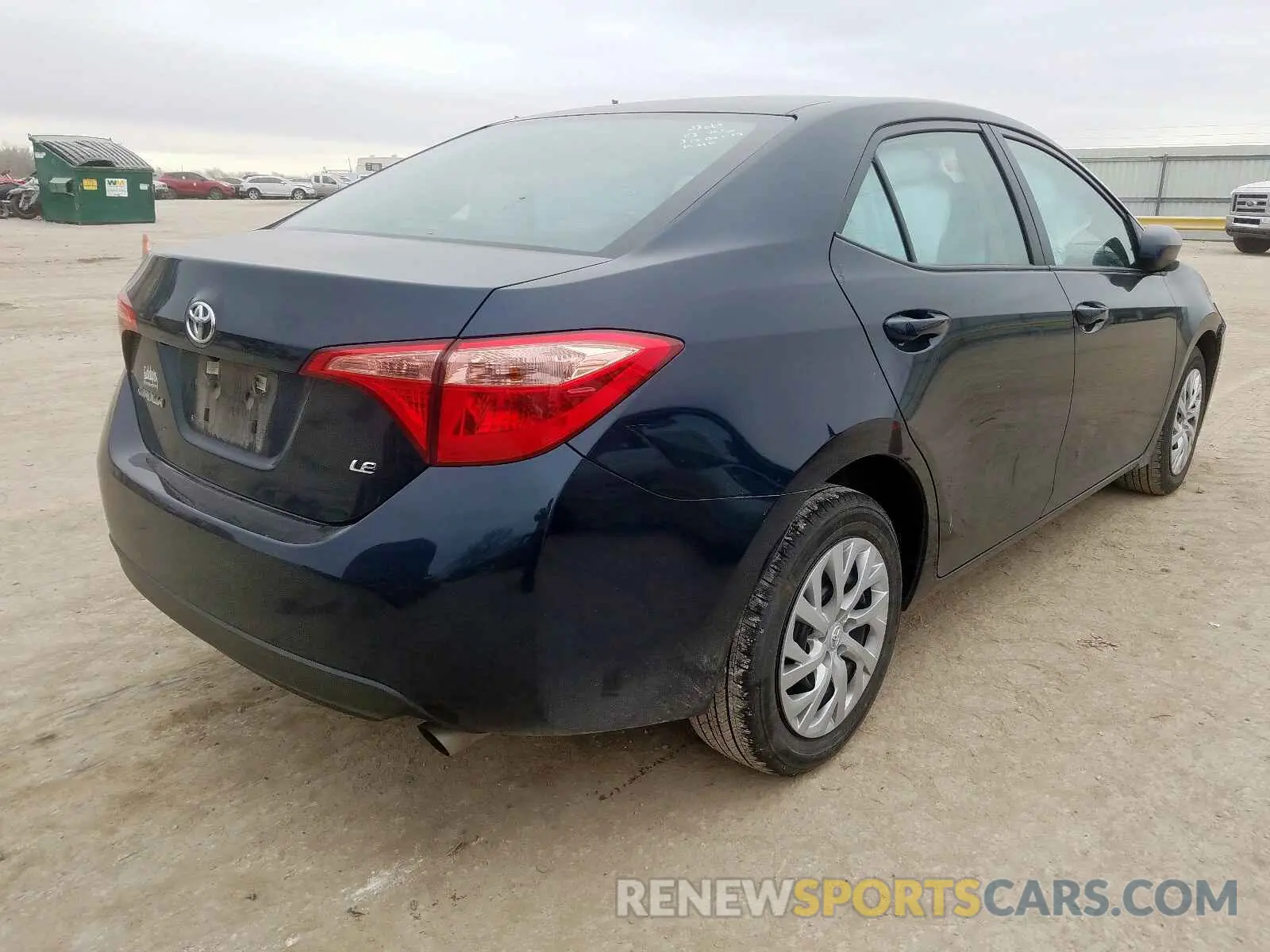 4 Photograph of a damaged car 5YFBURHE4KP917193 TOYOTA COROLLA 2019