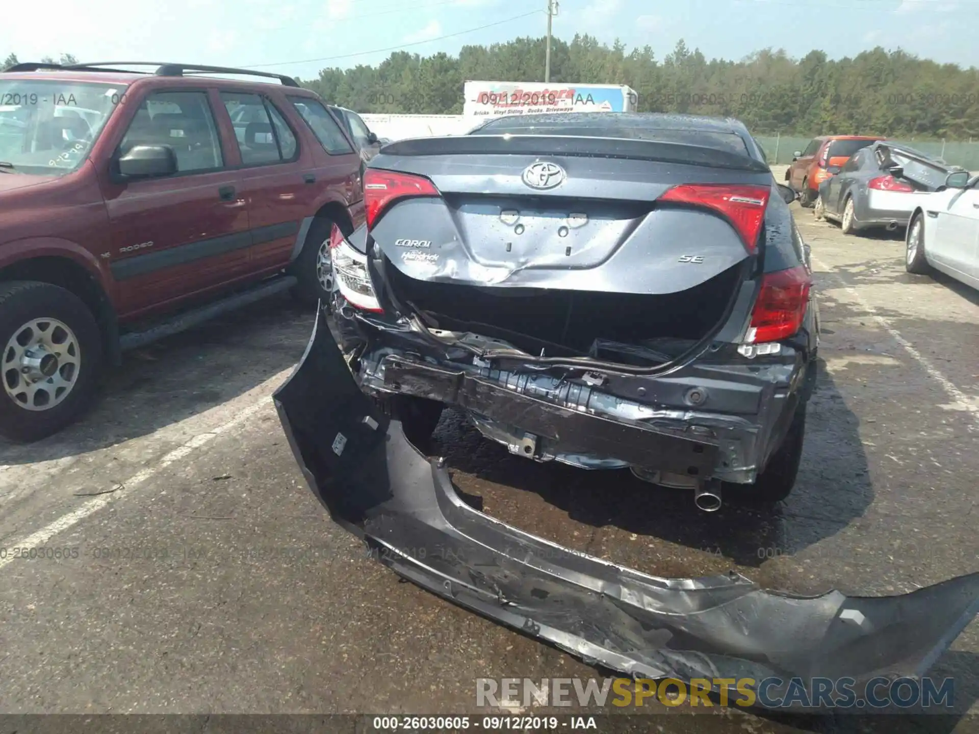 6 Photograph of a damaged car 5YFBURHE4KP918411 TOYOTA COROLLA 2019