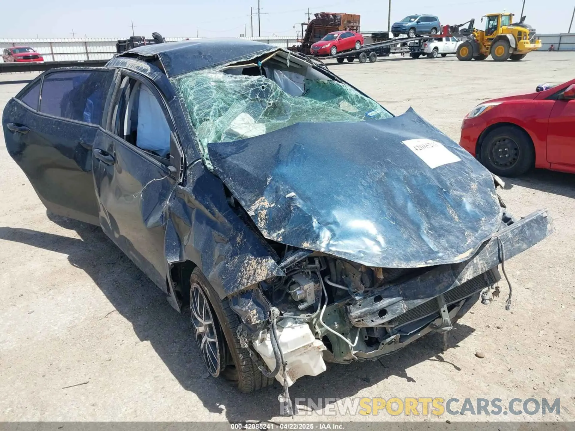 1 Photograph of a damaged car 5YFBURHE4KP918909 TOYOTA COROLLA 2019