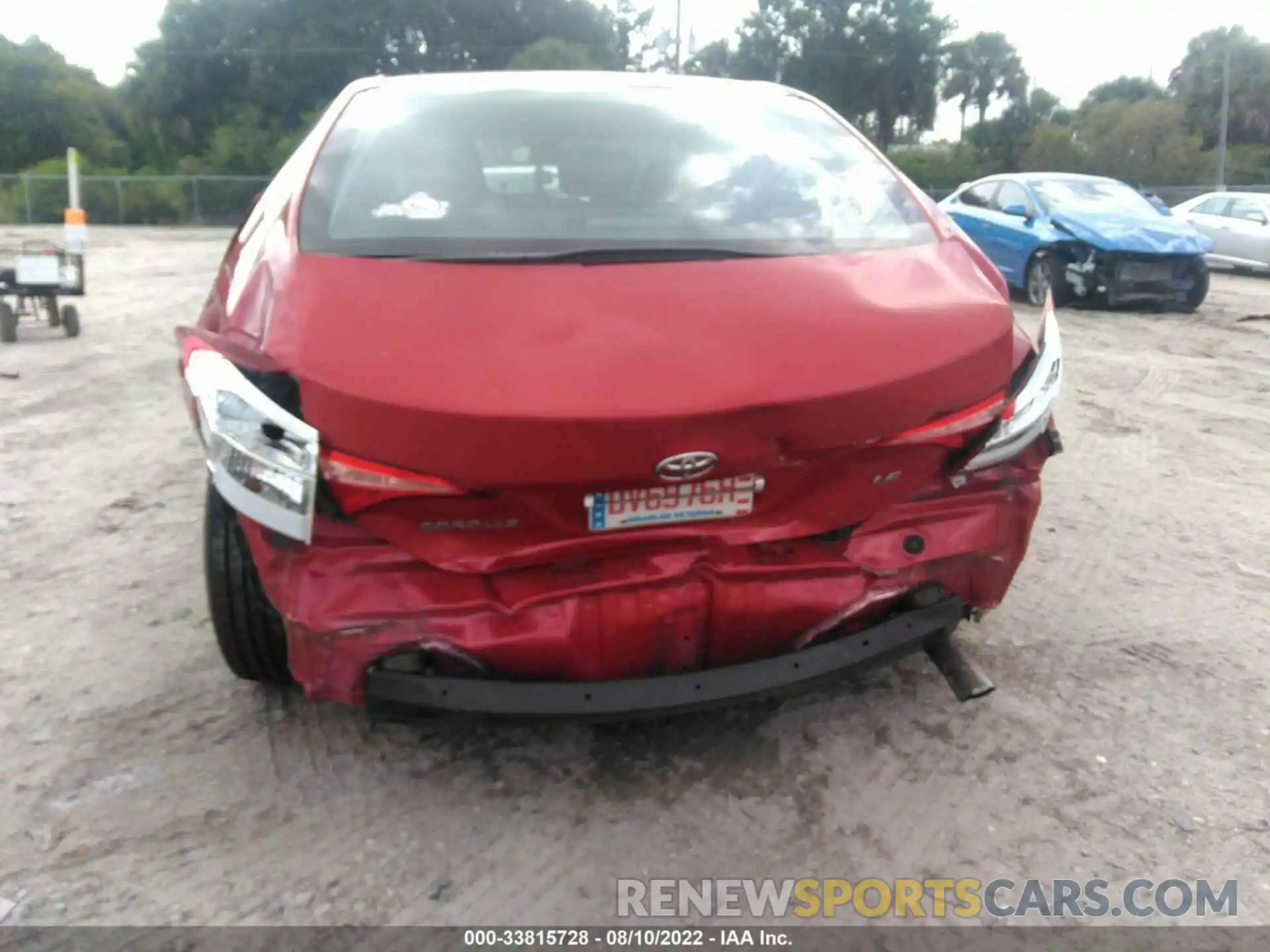 6 Photograph of a damaged car 5YFBURHE4KP921521 TOYOTA COROLLA 2019