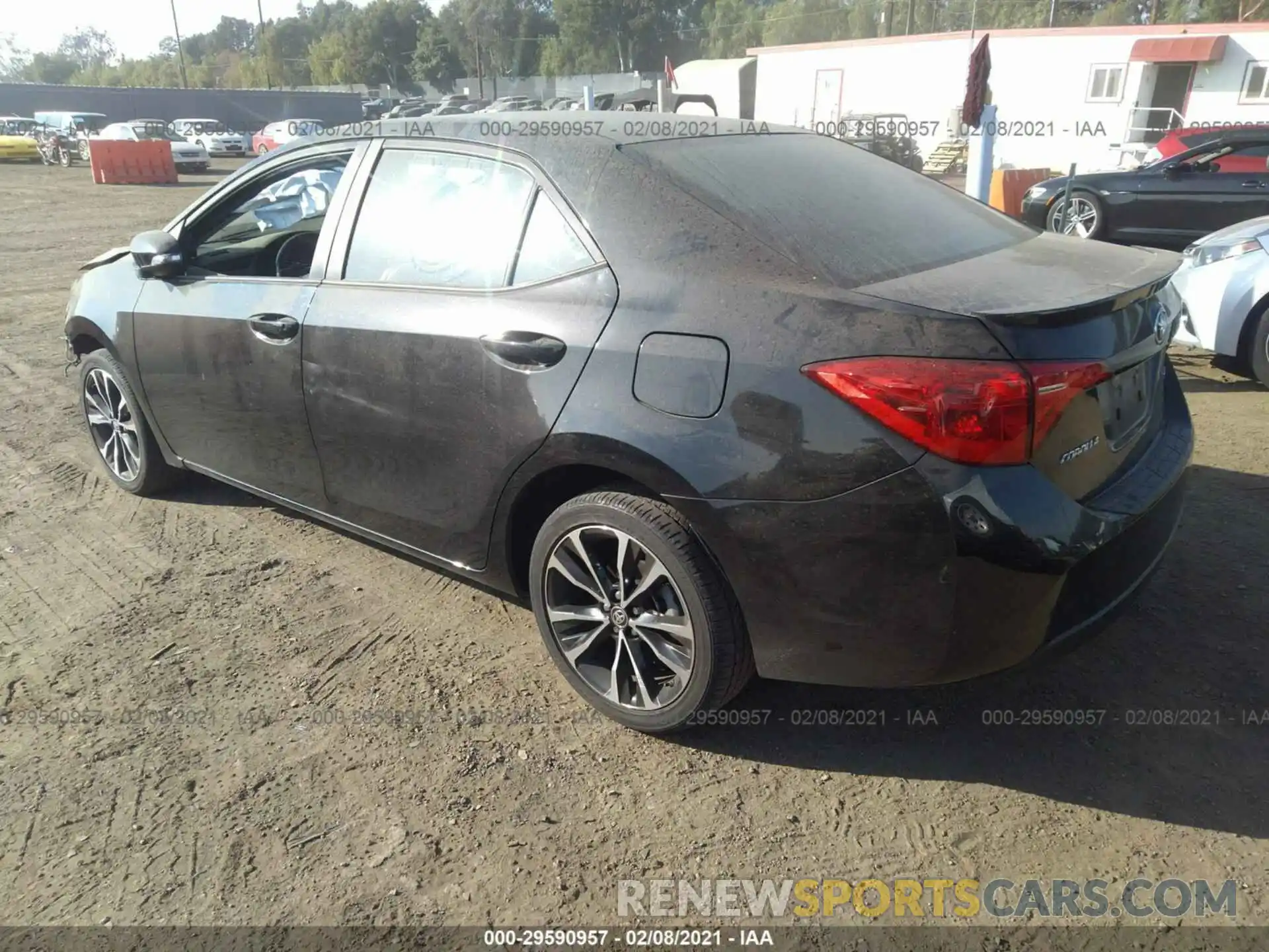 3 Photograph of a damaged car 5YFBURHE4KP926797 TOYOTA COROLLA 2019