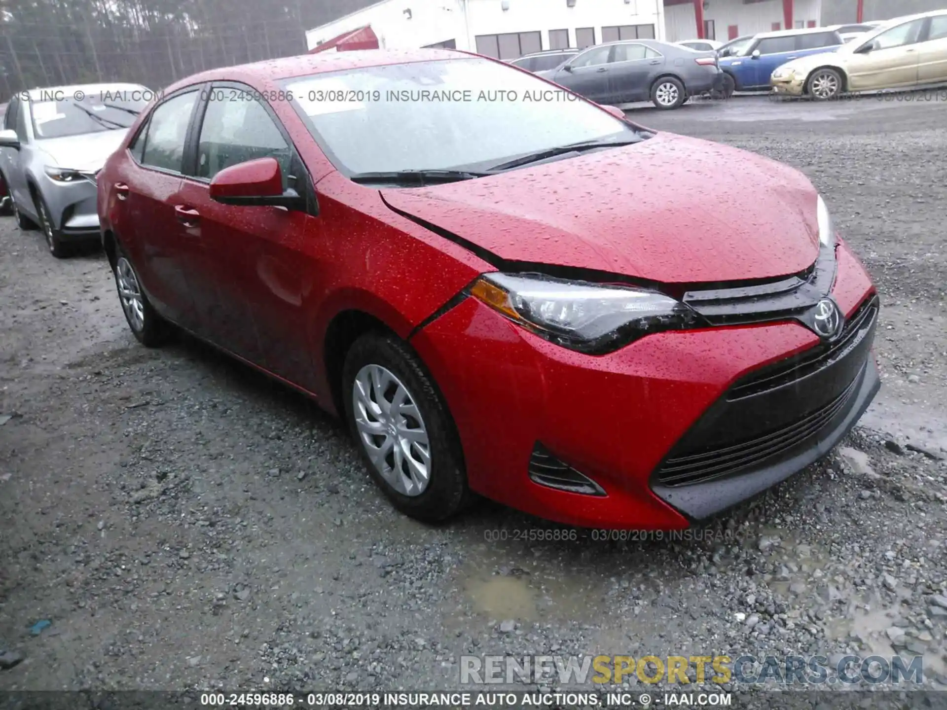 1 Photograph of a damaged car 5YFBURHE4KP927853 TOYOTA COROLLA 2019