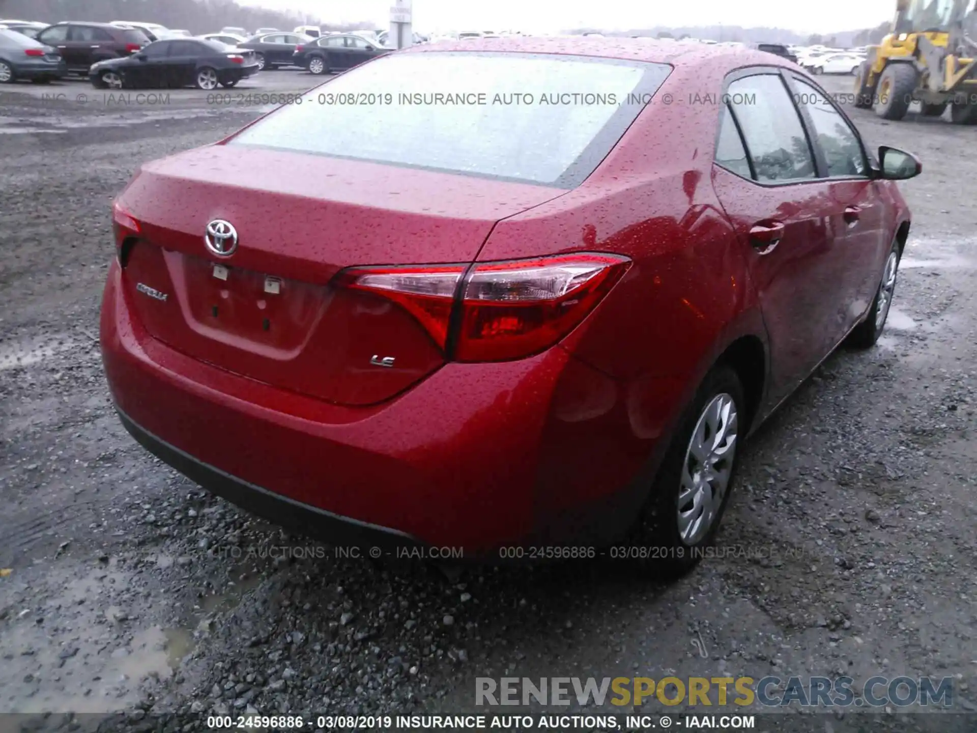 4 Photograph of a damaged car 5YFBURHE4KP927853 TOYOTA COROLLA 2019