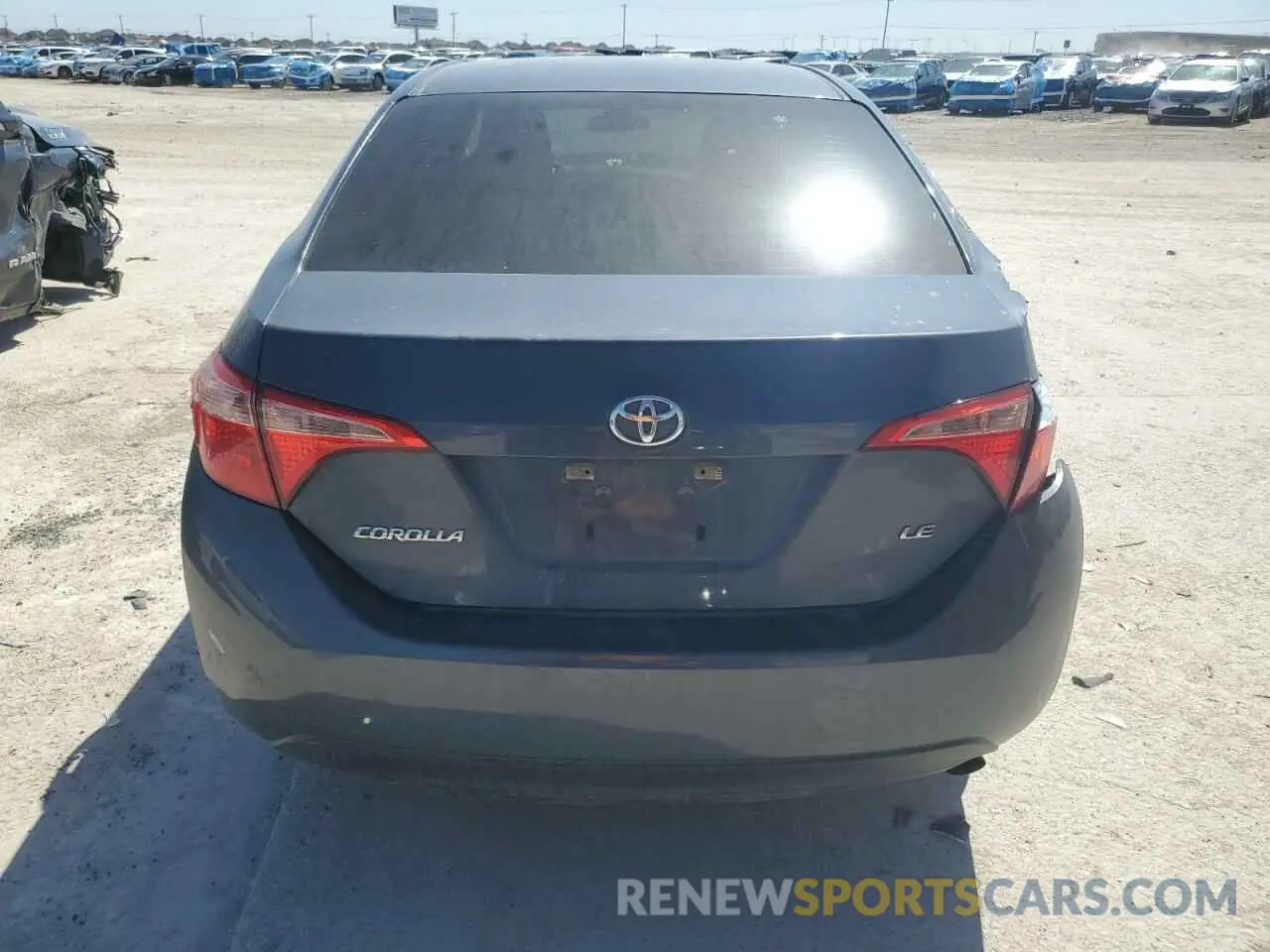 6 Photograph of a damaged car 5YFBURHE4KP929053 TOYOTA COROLLA 2019