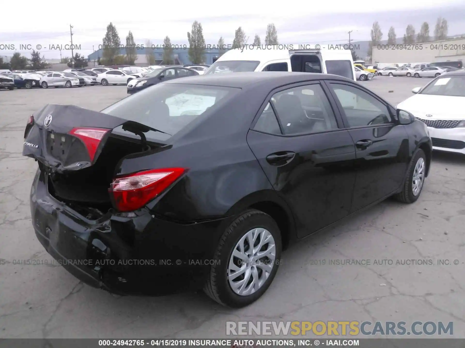 4 Photograph of a damaged car 5YFBURHE4KP931675 TOYOTA COROLLA 2019