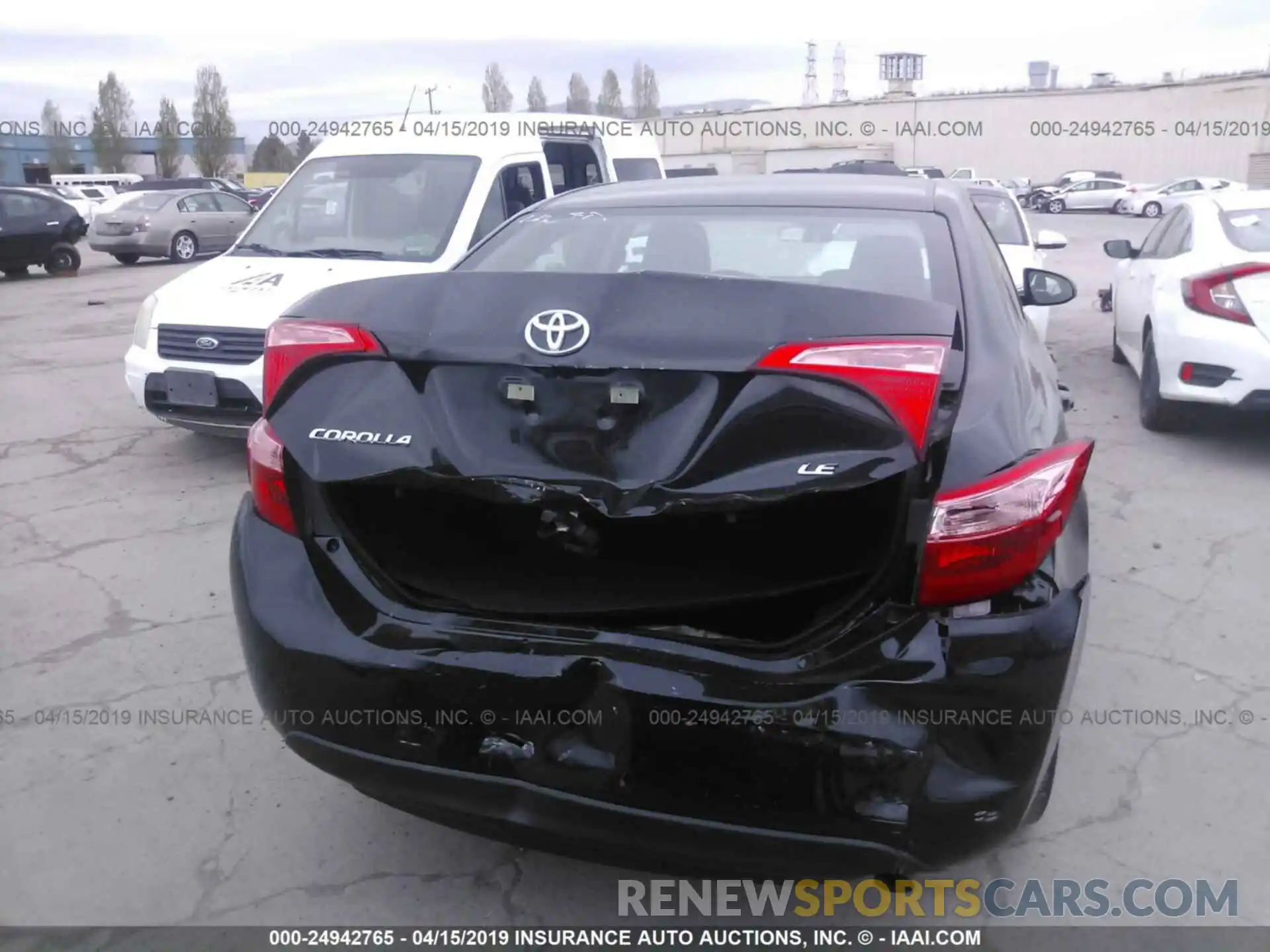 6 Photograph of a damaged car 5YFBURHE4KP931675 TOYOTA COROLLA 2019