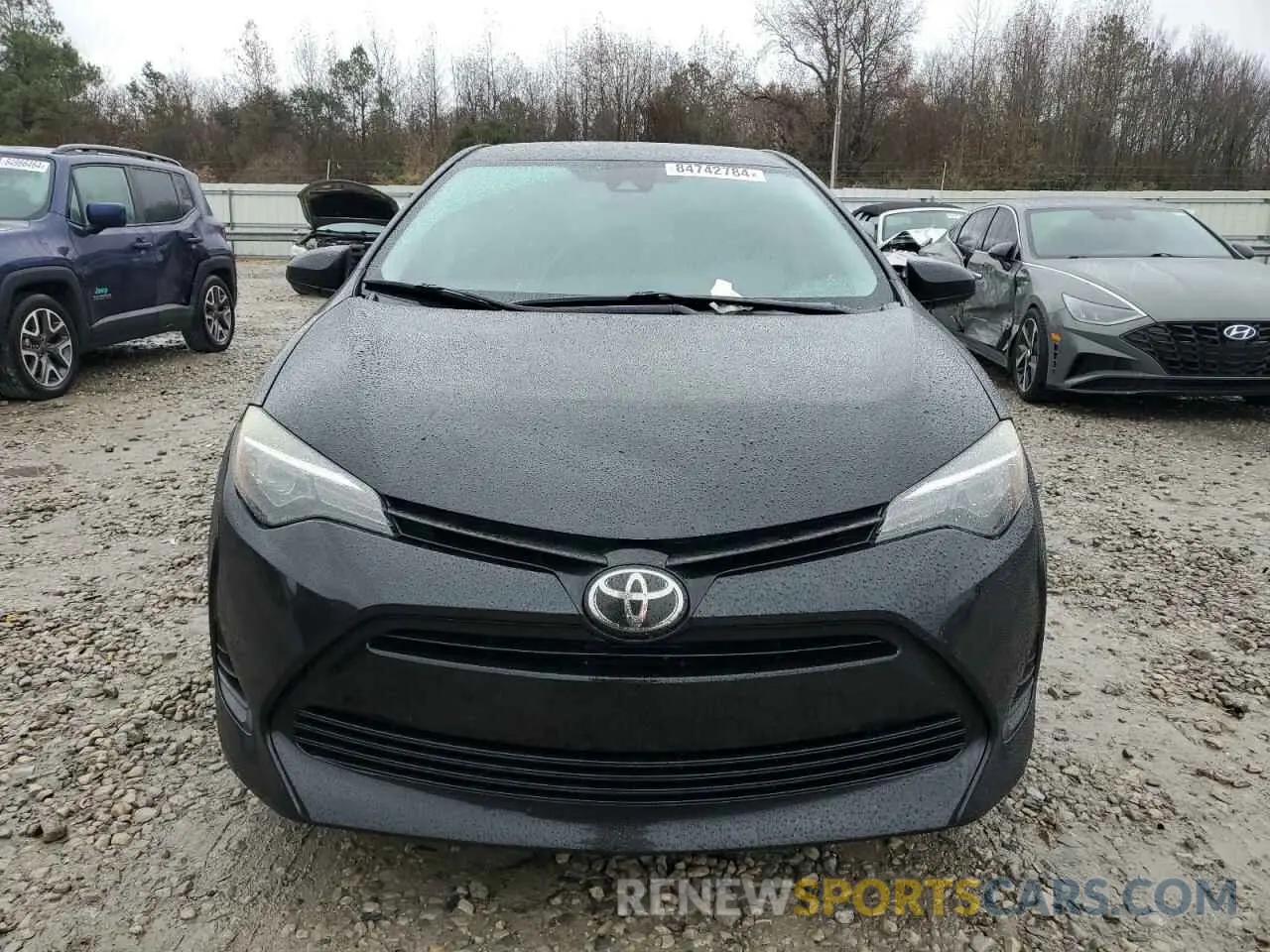 5 Photograph of a damaged car 5YFBURHE4KP933989 TOYOTA COROLLA 2019