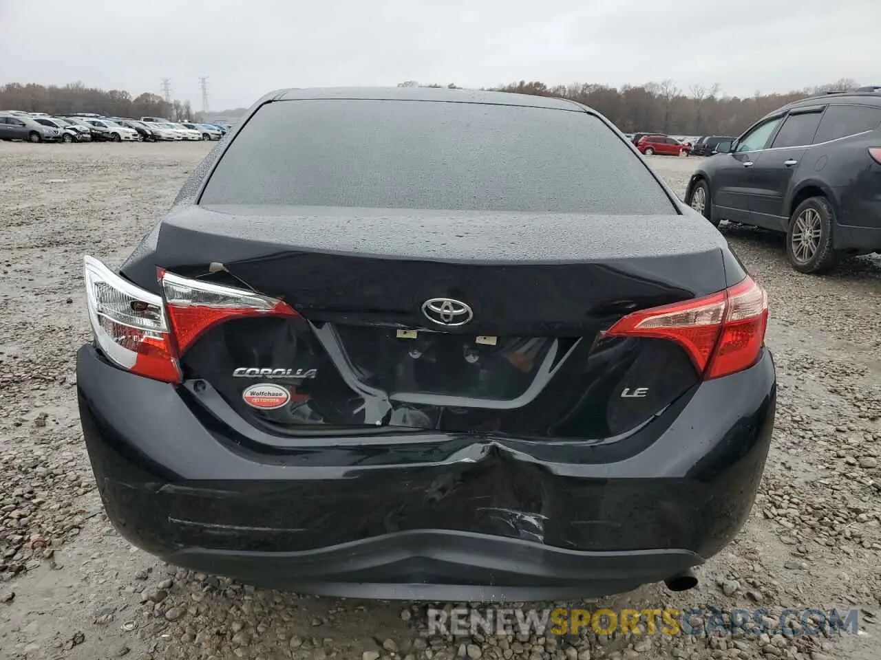 6 Photograph of a damaged car 5YFBURHE4KP933989 TOYOTA COROLLA 2019