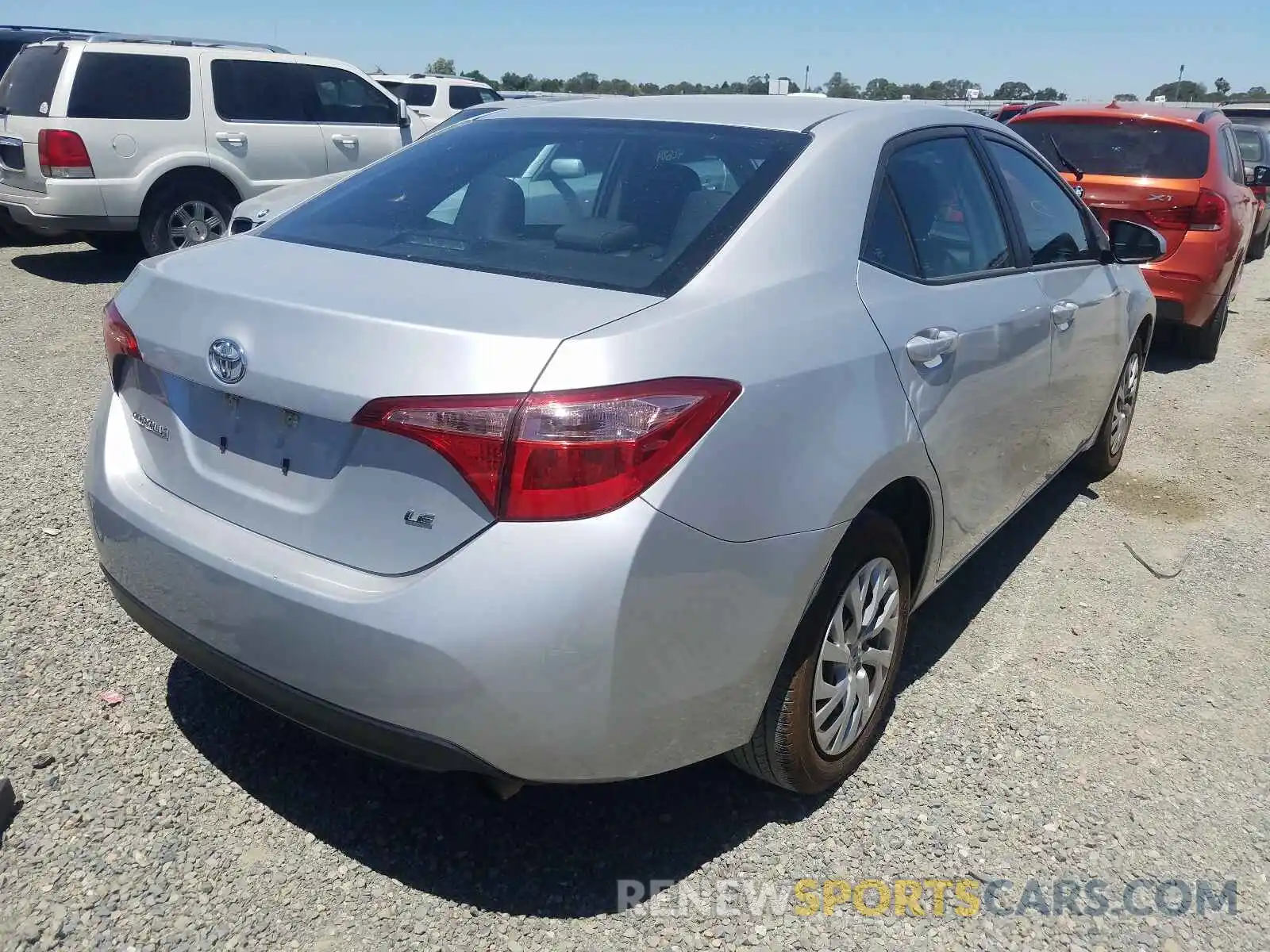 4 Photograph of a damaged car 5YFBURHE4KP935869 TOYOTA COROLLA 2019