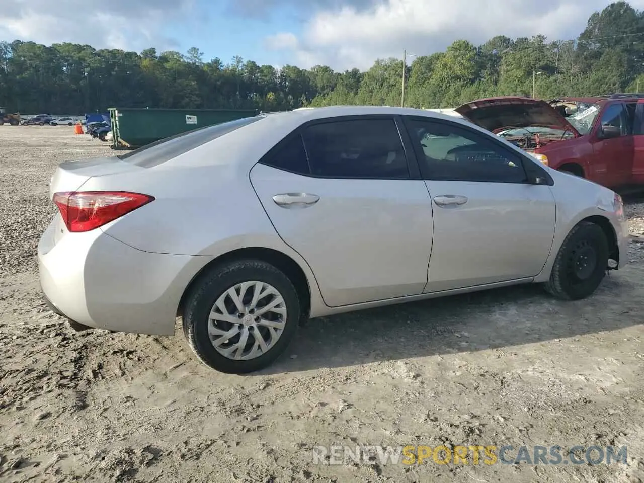 3 Photograph of a damaged car 5YFBURHE4KP936505 TOYOTA COROLLA 2019
