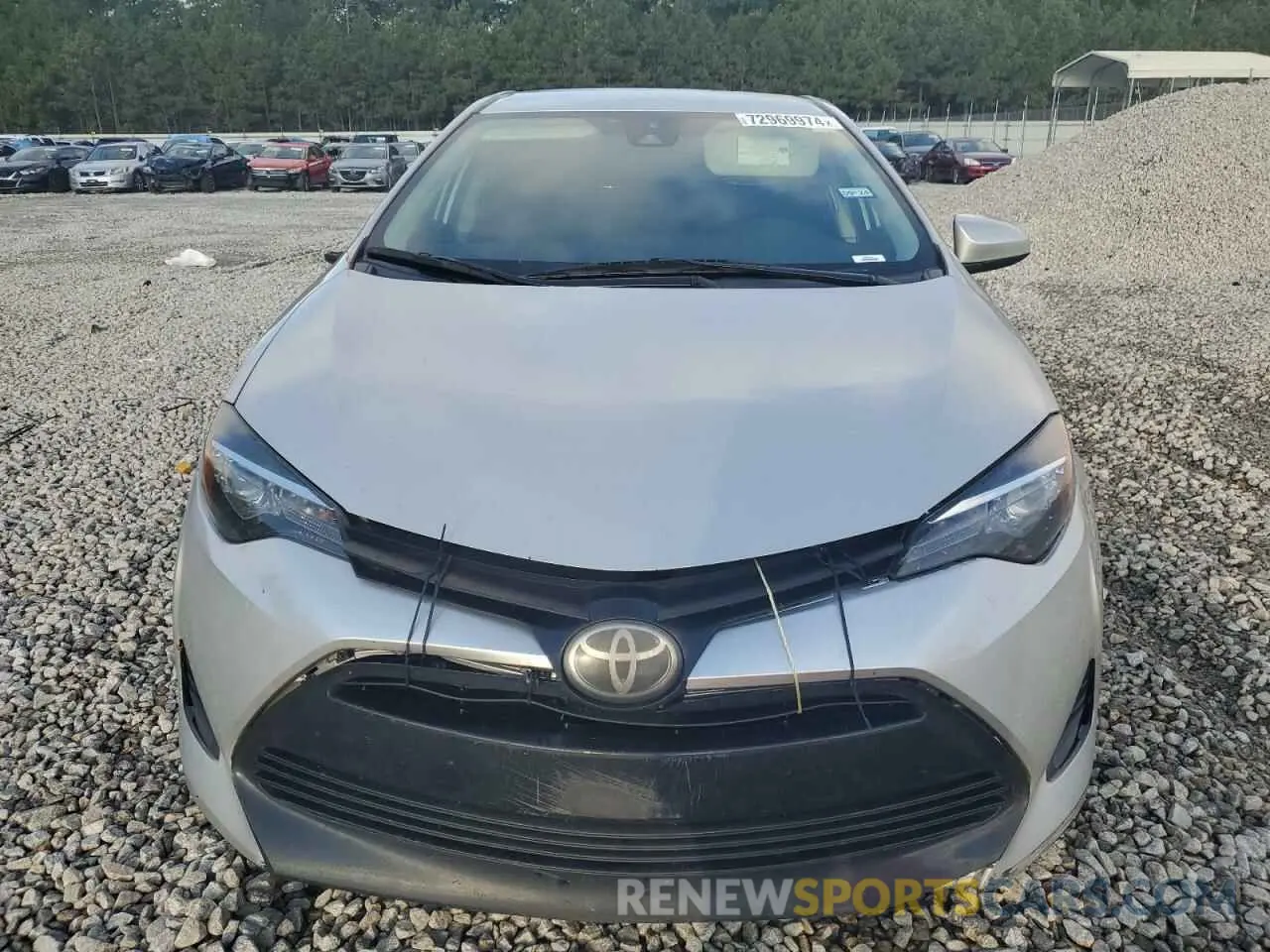 5 Photograph of a damaged car 5YFBURHE4KP936505 TOYOTA COROLLA 2019