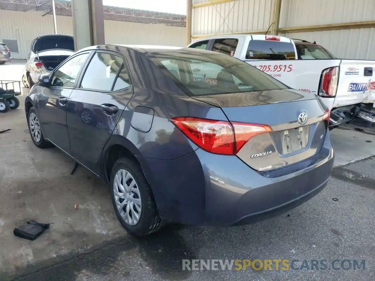 3 Photograph of a damaged car 5YFBURHE4KP936522 TOYOTA COROLLA 2019