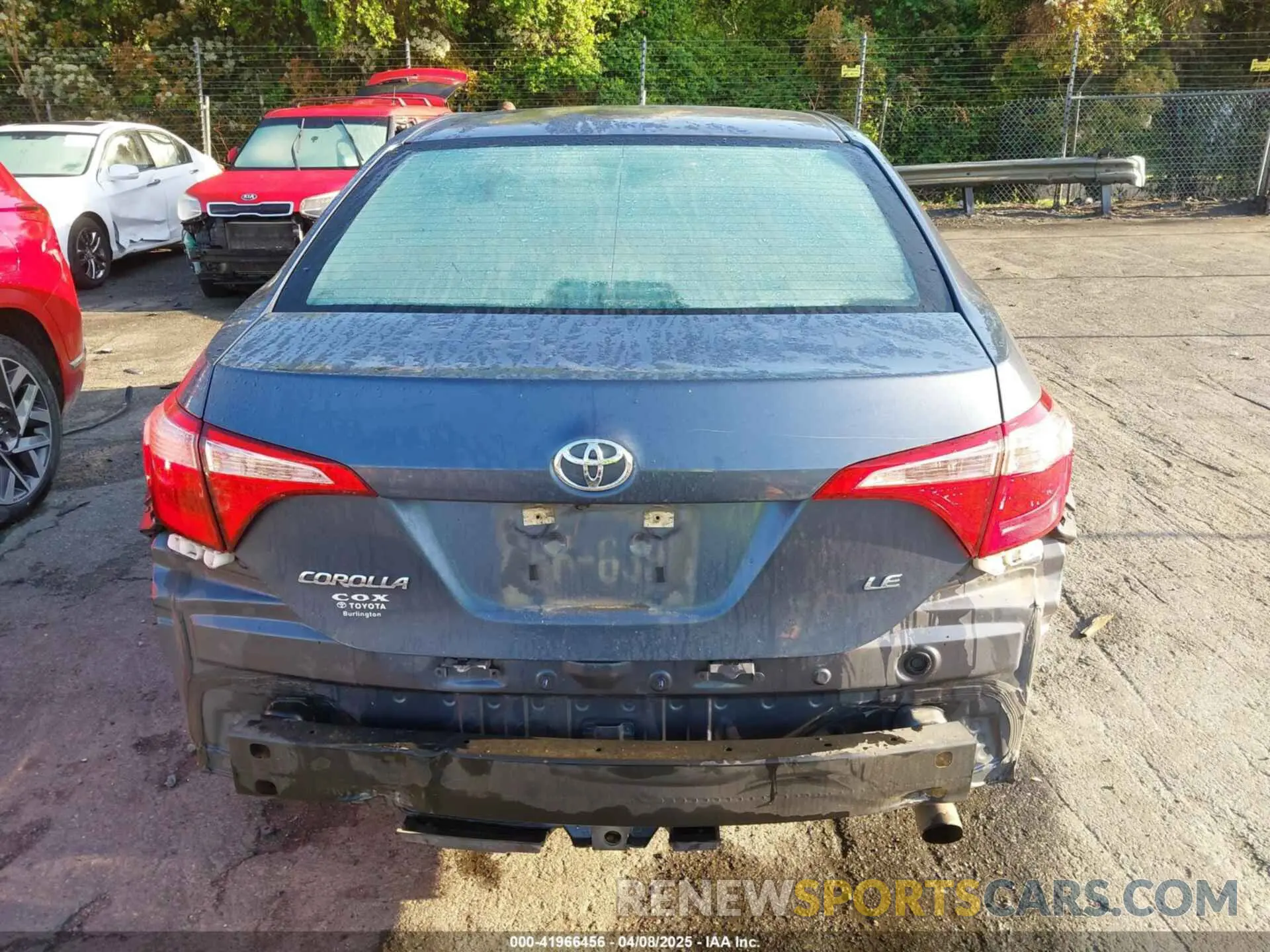 17 Photograph of a damaged car 5YFBURHE4KP938142 TOYOTA COROLLA 2019