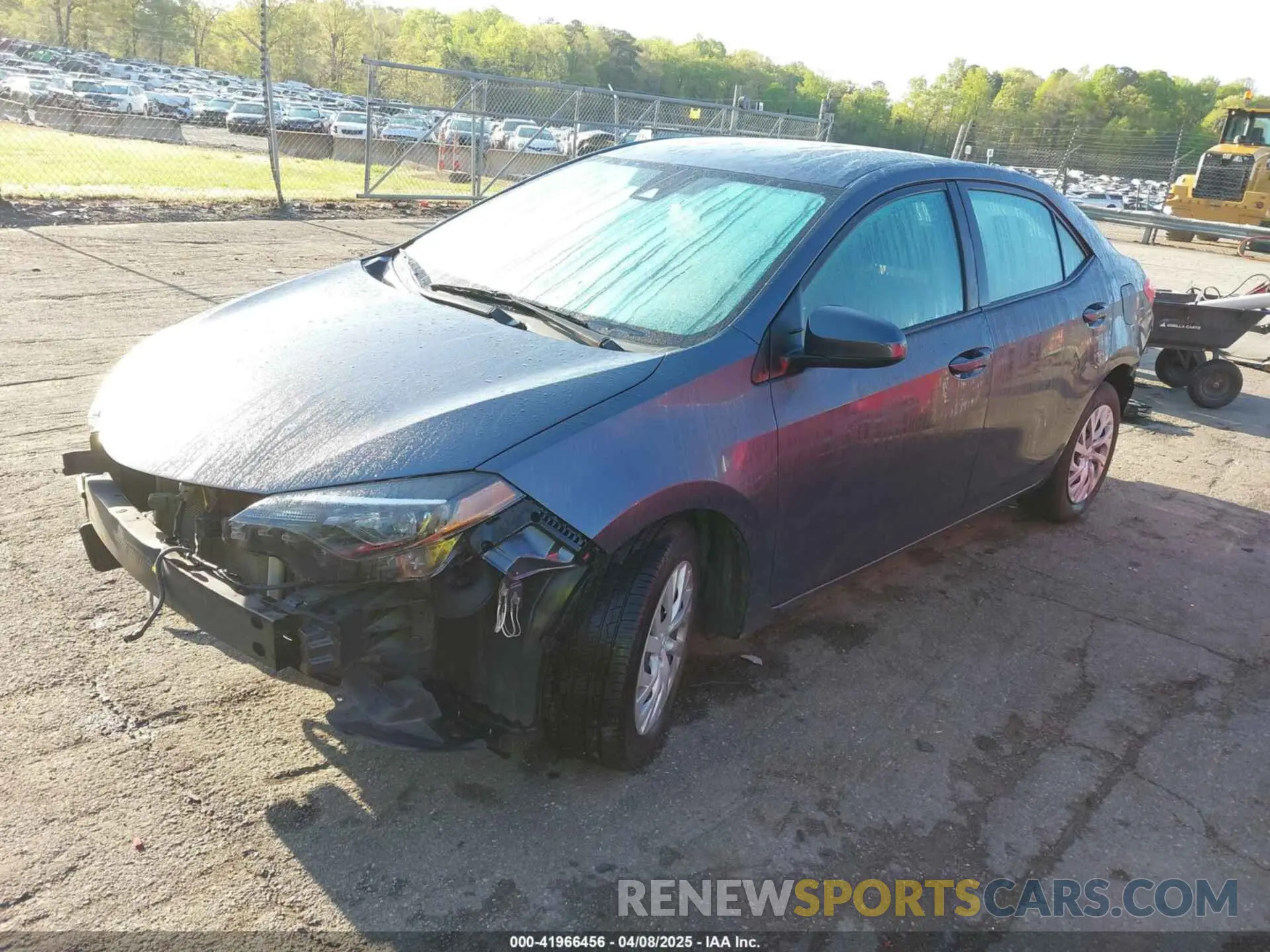 2 Photograph of a damaged car 5YFBURHE4KP938142 TOYOTA COROLLA 2019