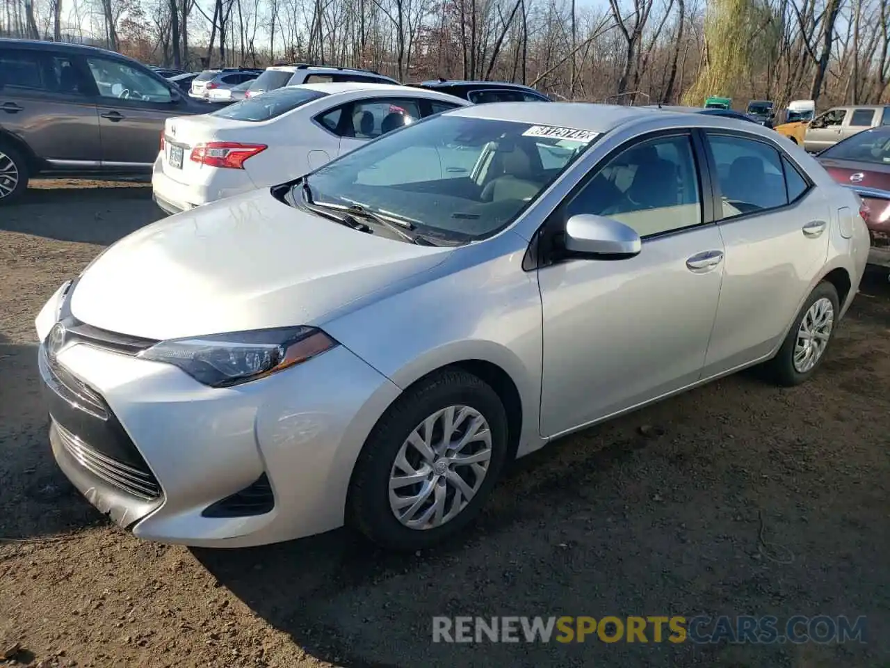 1 Photograph of a damaged car 5YFBURHE4KP938514 TOYOTA COROLLA 2019