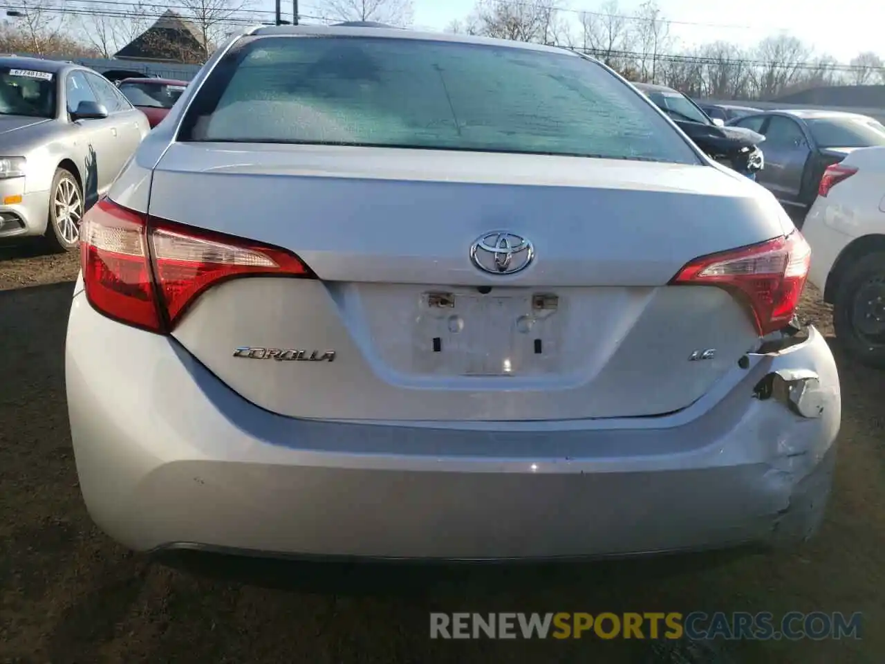 6 Photograph of a damaged car 5YFBURHE4KP938514 TOYOTA COROLLA 2019