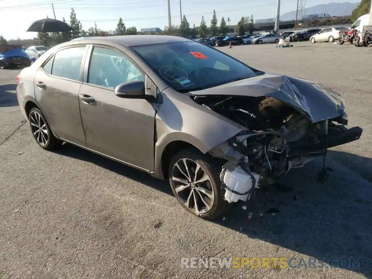 4 Photograph of a damaged car 5YFBURHE4KP939453 TOYOTA COROLLA 2019