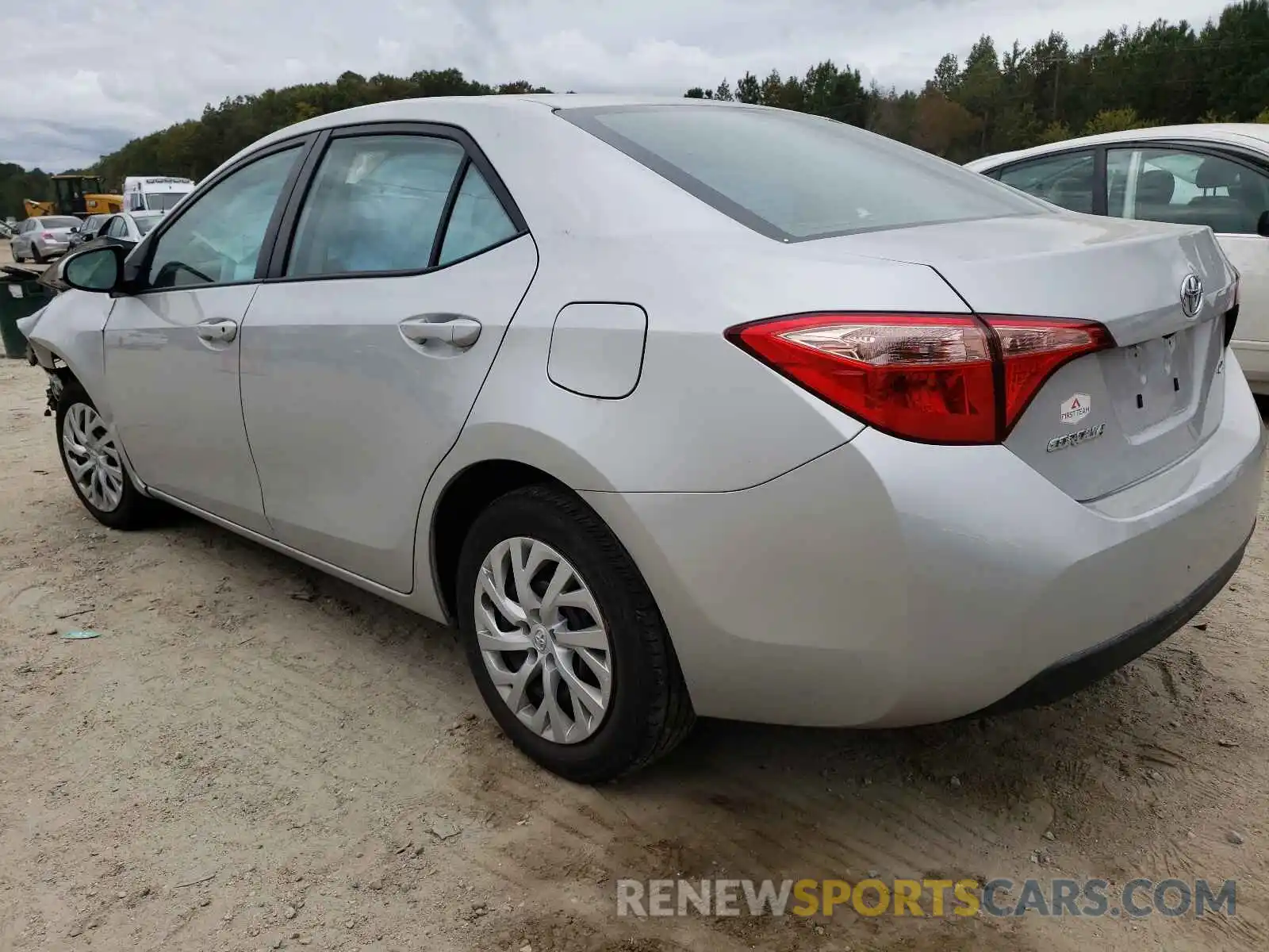 3 Photograph of a damaged car 5YFBURHE4KP939887 TOYOTA COROLLA 2019