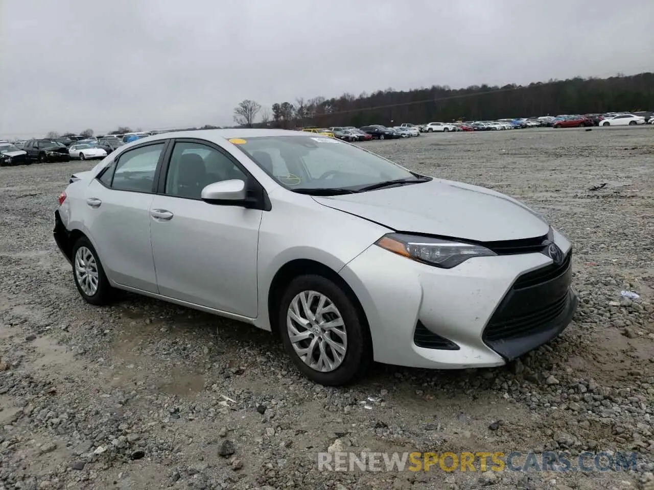 1 Photograph of a damaged car 5YFBURHE4KP940778 TOYOTA COROLLA 2019