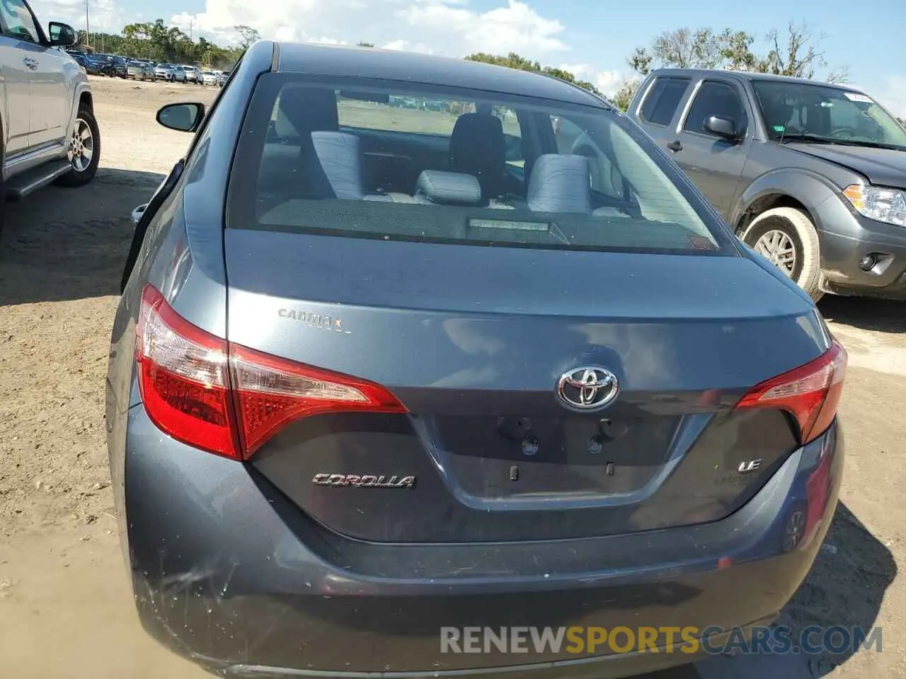 6 Photograph of a damaged car 5YFBURHE4KP943700 TOYOTA COROLLA 2019