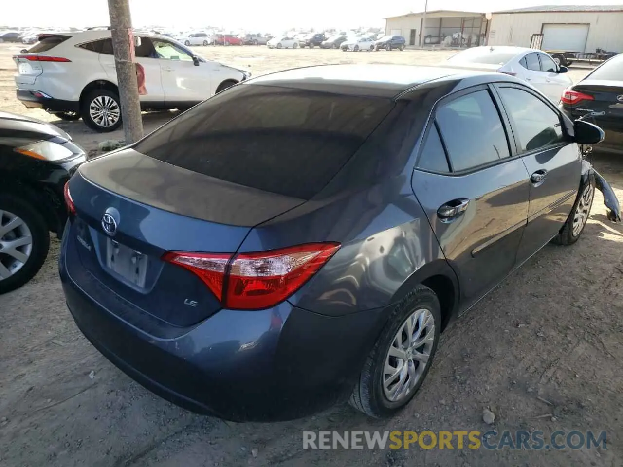 4 Photograph of a damaged car 5YFBURHE4KP944121 TOYOTA COROLLA 2019