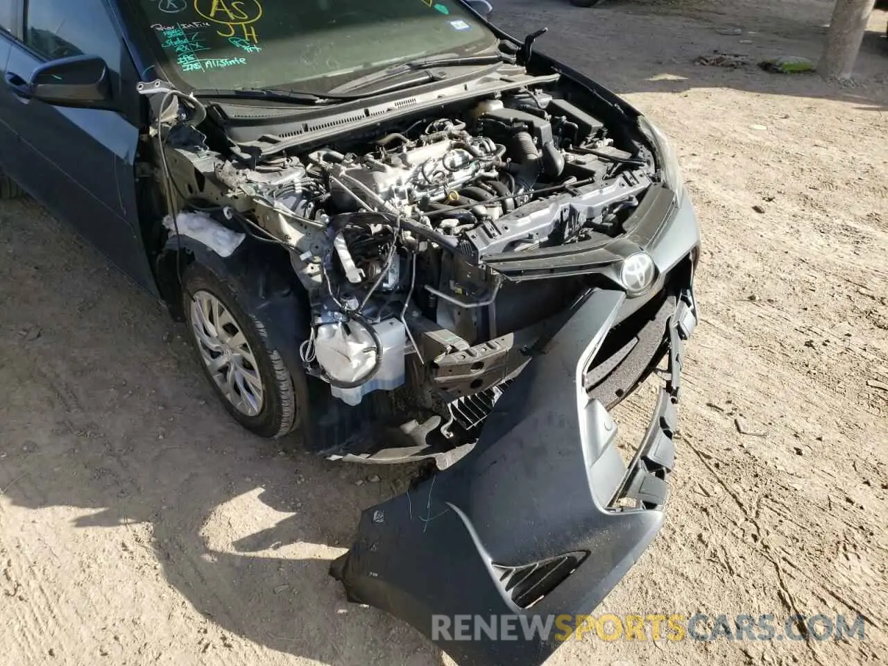 9 Photograph of a damaged car 5YFBURHE4KP944121 TOYOTA COROLLA 2019