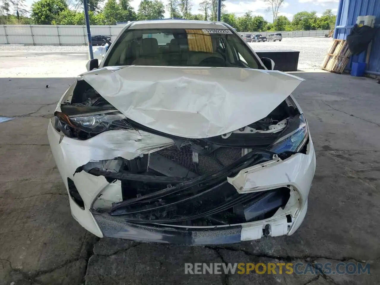 5 Photograph of a damaged car 5YFBURHE4KP945205 TOYOTA COROLLA 2019