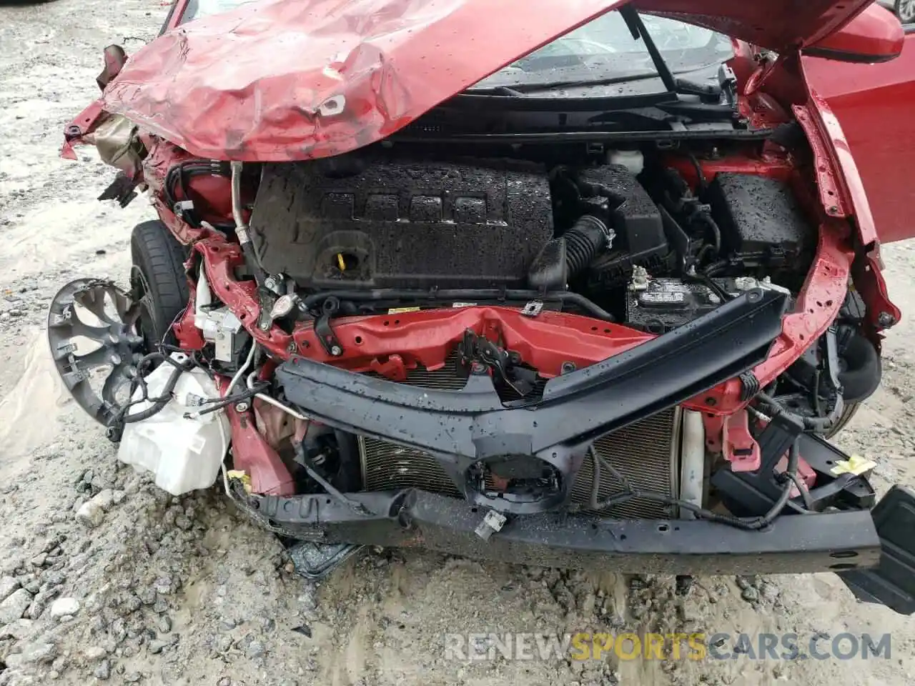 7 Photograph of a damaged car 5YFBURHE4KP948668 TOYOTA COROLLA 2019