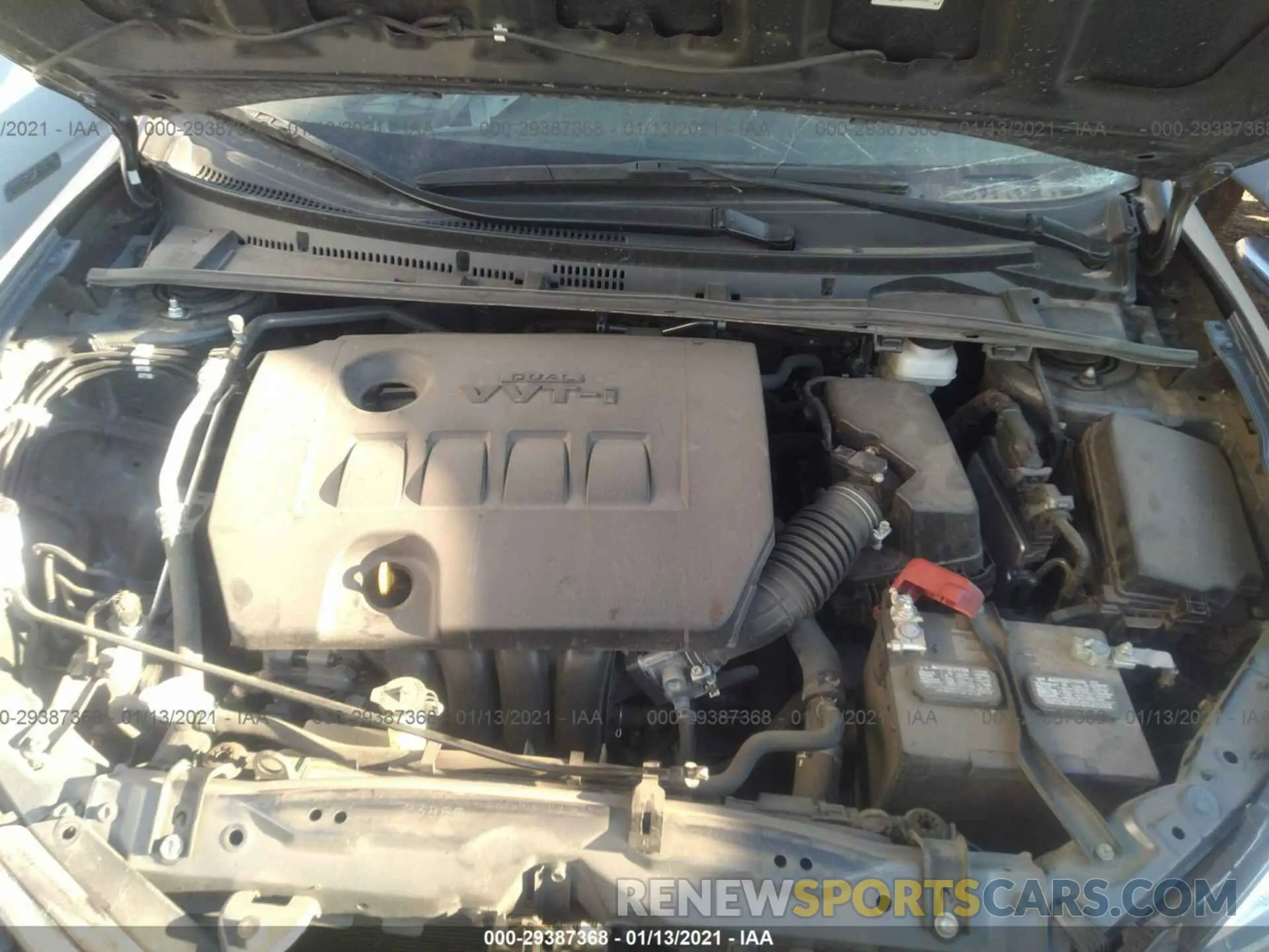 10 Photograph of a damaged car 5YFBURHE4KP949044 TOYOTA COROLLA 2019