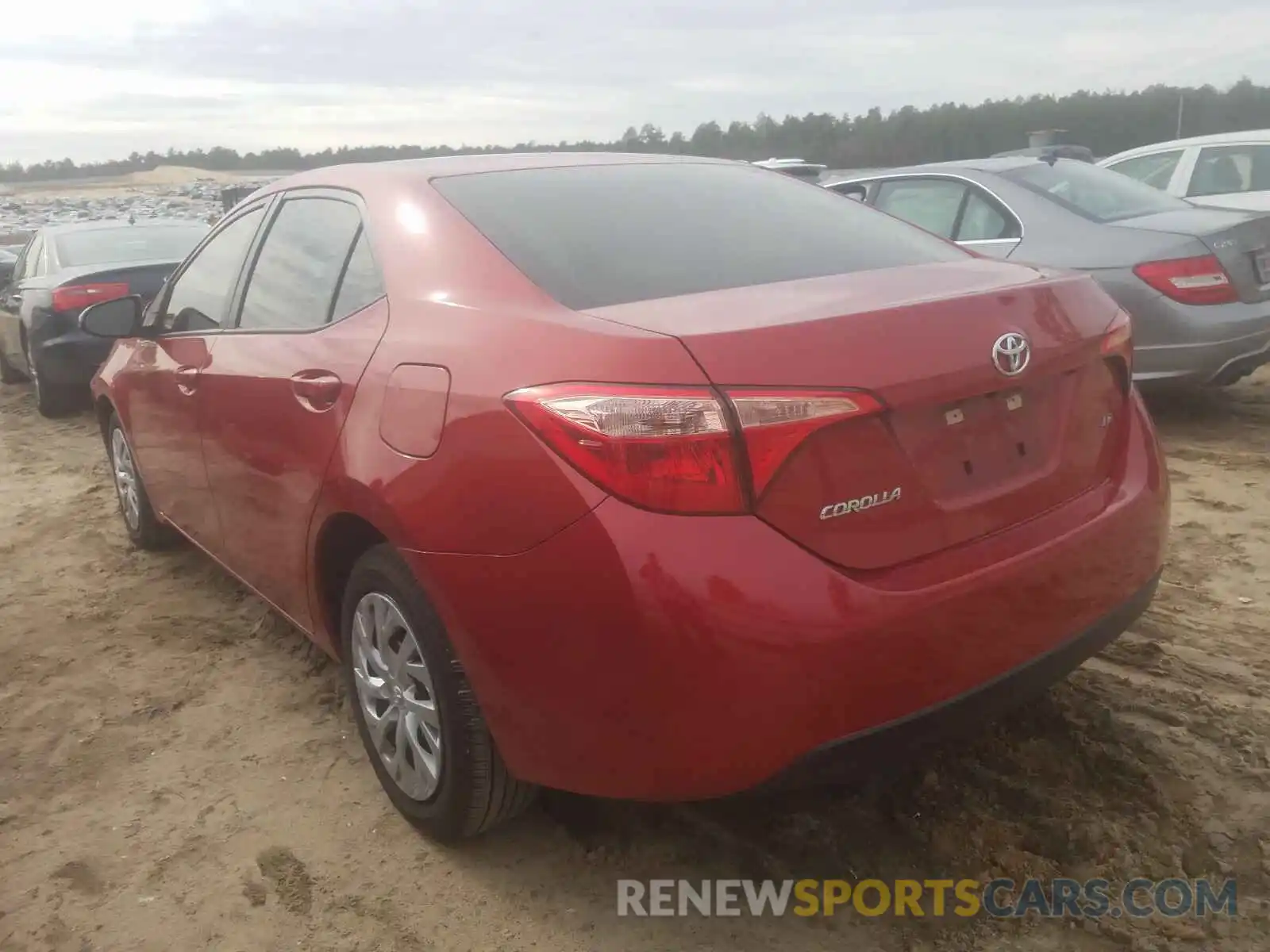 3 Photograph of a damaged car 5YFBURHE4KP949934 TOYOTA COROLLA 2019