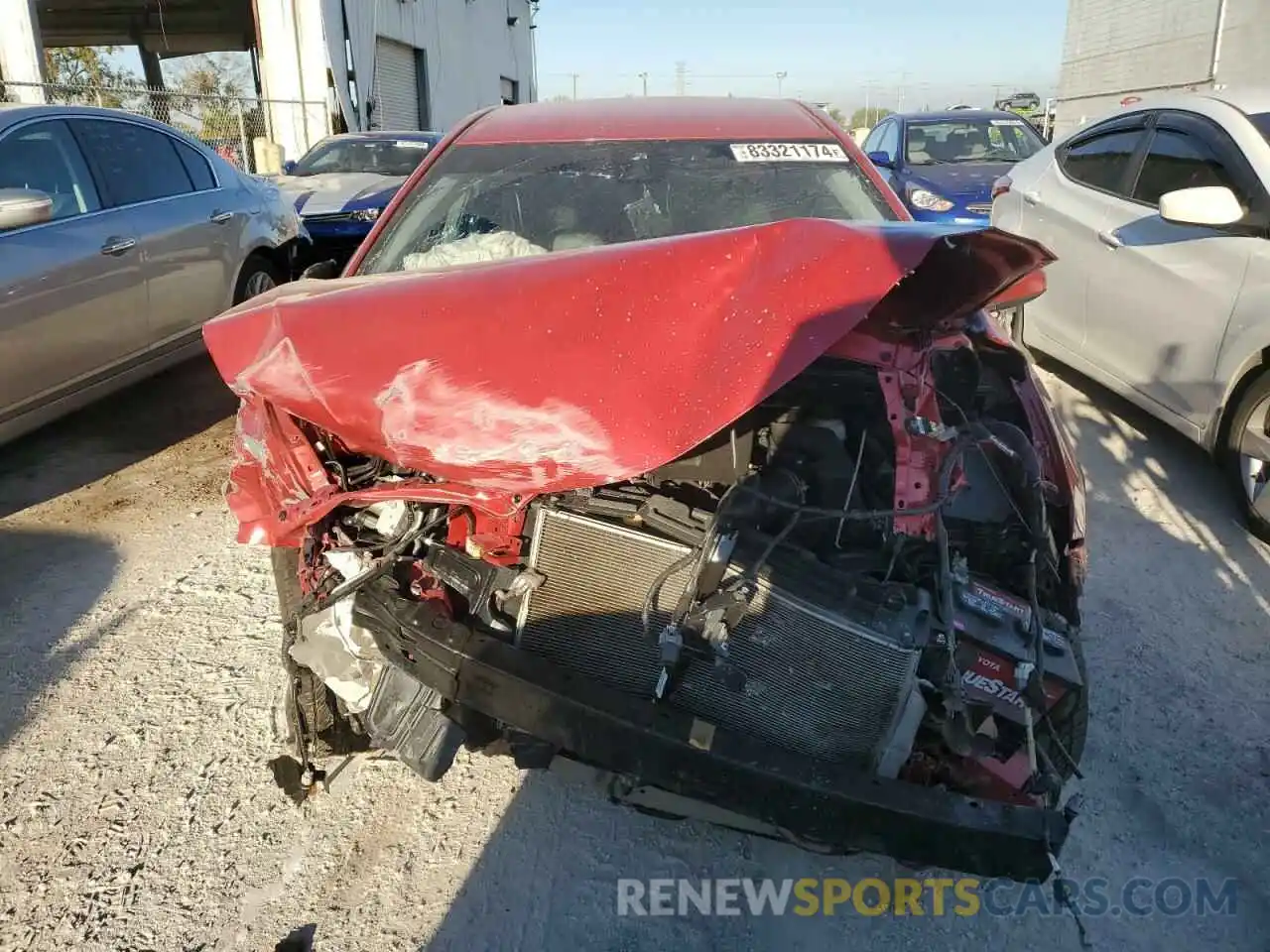 5 Photograph of a damaged car 5YFBURHE5KP857280 TOYOTA COROLLA 2019