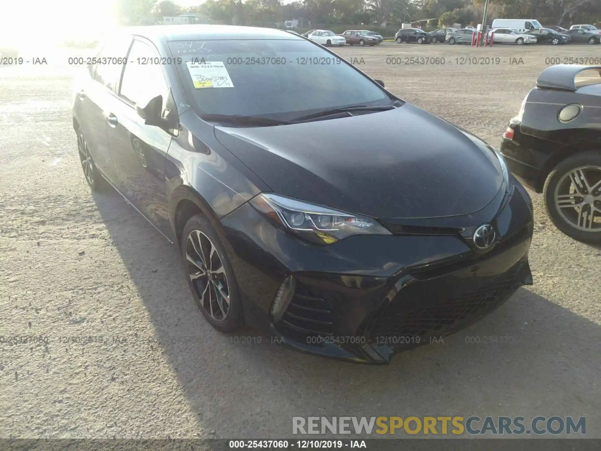 1 Photograph of a damaged car 5YFBURHE5KP857375 TOYOTA COROLLA 2019