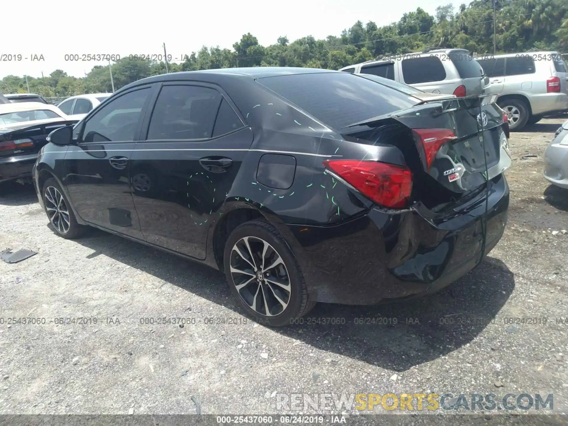 3 Photograph of a damaged car 5YFBURHE5KP857375 TOYOTA COROLLA 2019