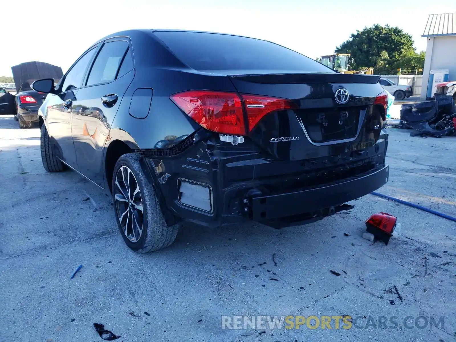 3 Photograph of a damaged car 5YFBURHE5KP857473 TOYOTA COROLLA 2019